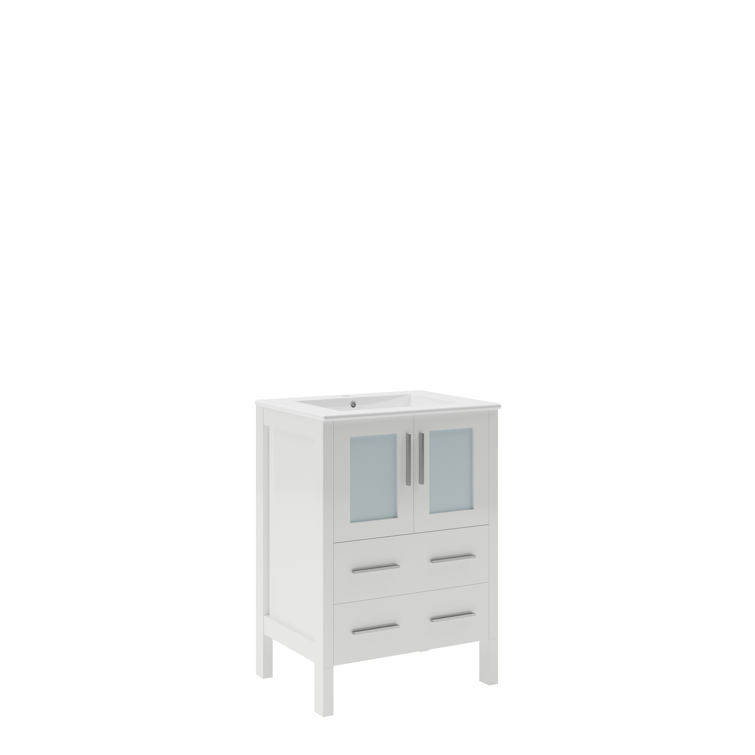 Fresca FCB6224WH-I Bath-Vanity-Combo - View #2