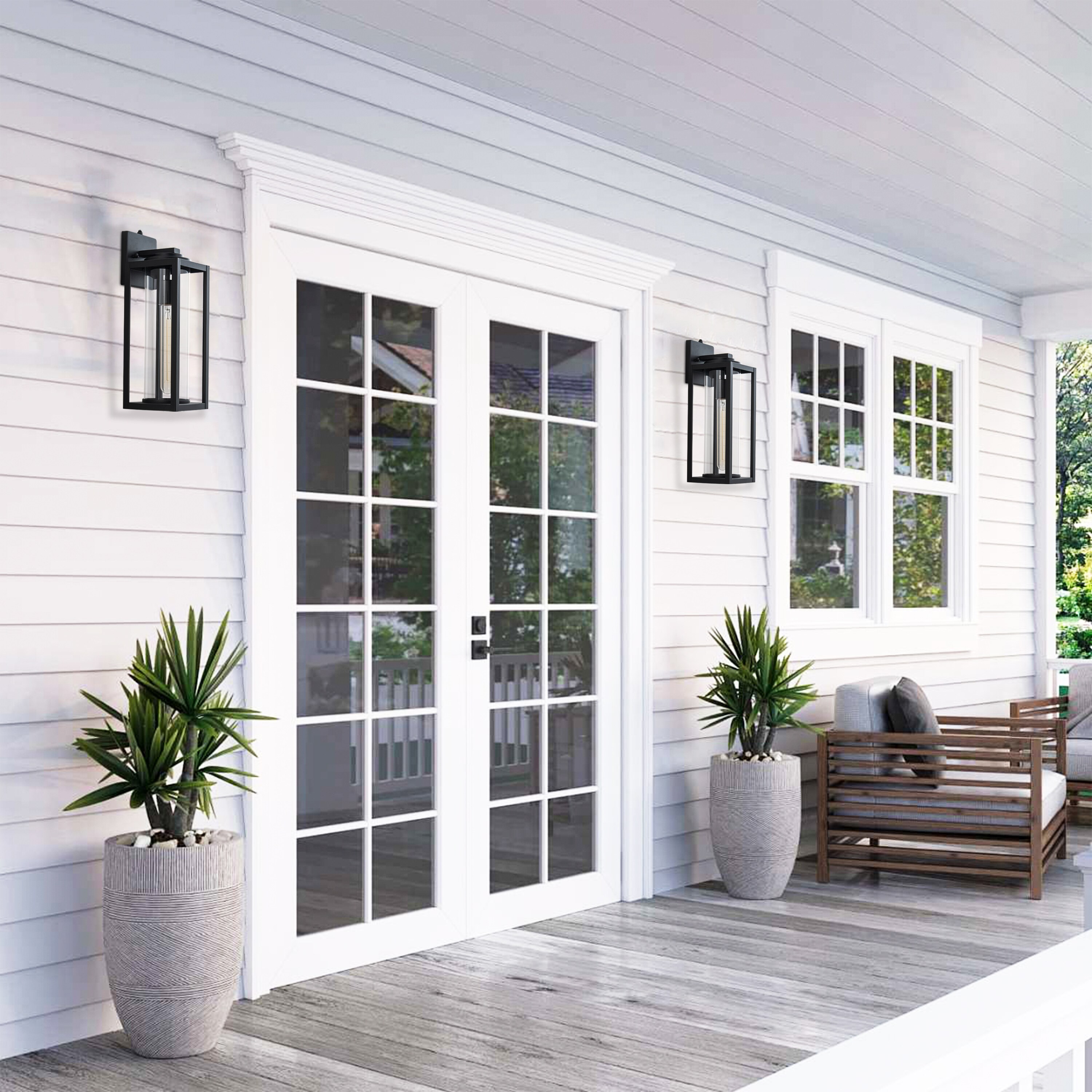 C Cattleya LCA2573-JUN-2W Outdoor-Wall-Lighting - View #2