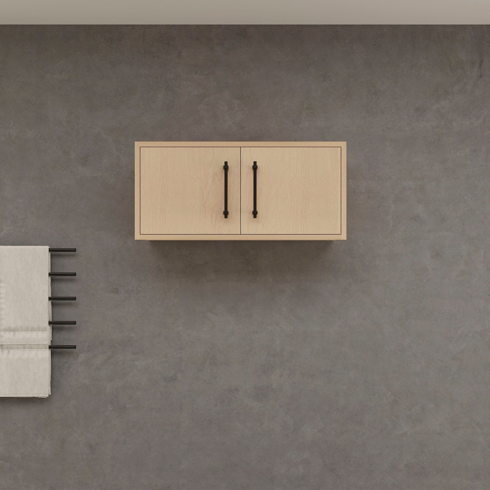 BV Better Vanity VICTORIA30TC-YO Victoria 29.7-in x 13.78-in x 11.8-in Yellow Oak Soft Close Bathroom Wall Cabinet