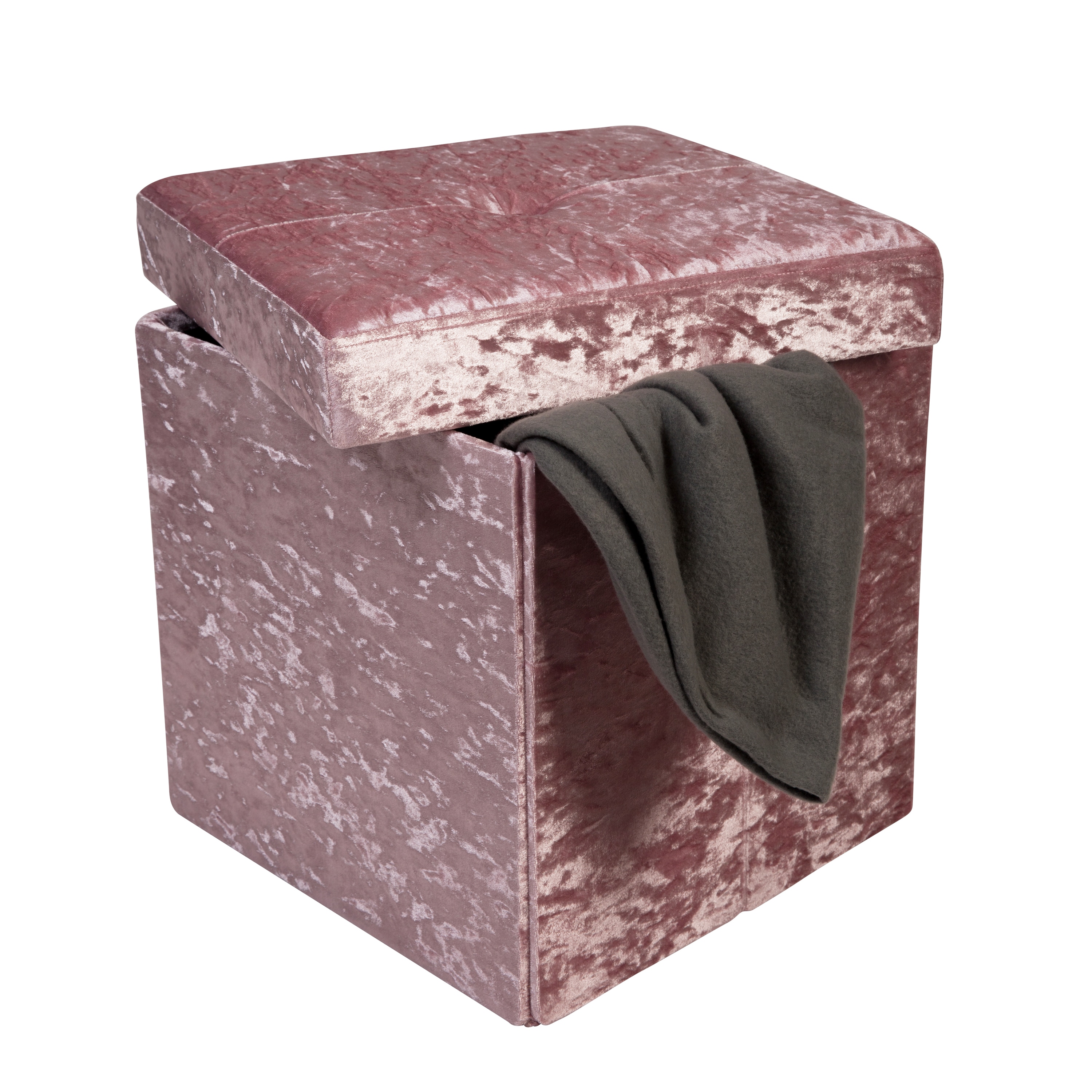 Simplify F-0649-ROSE Indoor-Ottomans - View #3
