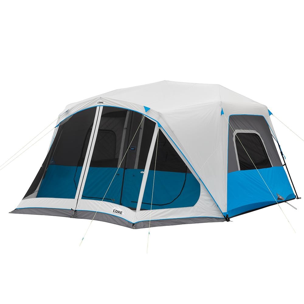 Core Equipment 12 Person Extra Large Straight Wall Tent, Tents, Sports &  Outdoors