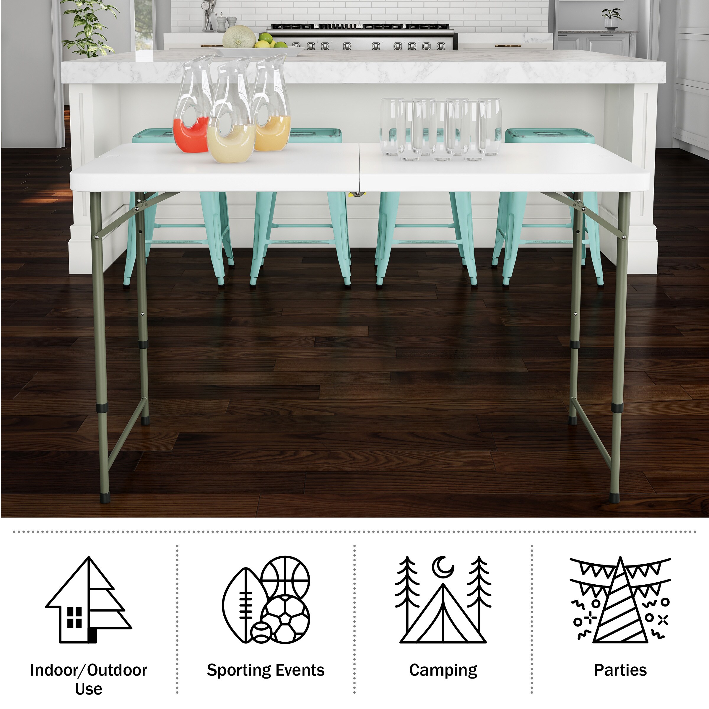 Hastings Home 364272QFN Folding-Tables - View #8