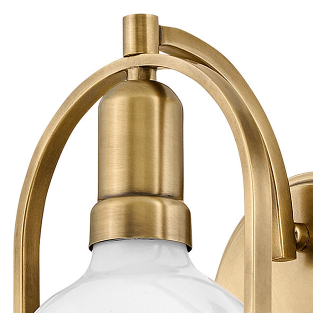 Somerset Heritage Brass Single-Light Wall Sconce