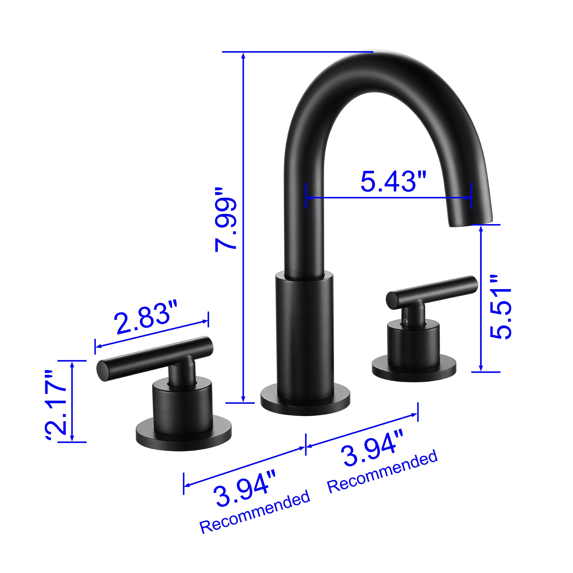 WELLFOR SPA-1515B Lavatory-Faucets - View #2