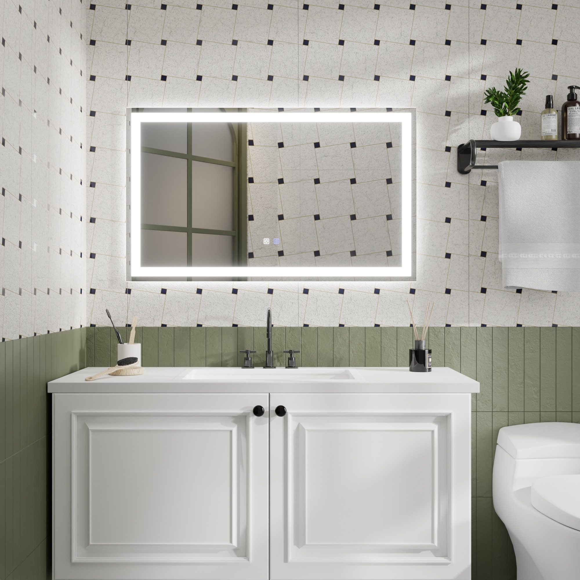 ExBrite JQBM4032FB3 Framed-Bath-Mirrors - View #18
