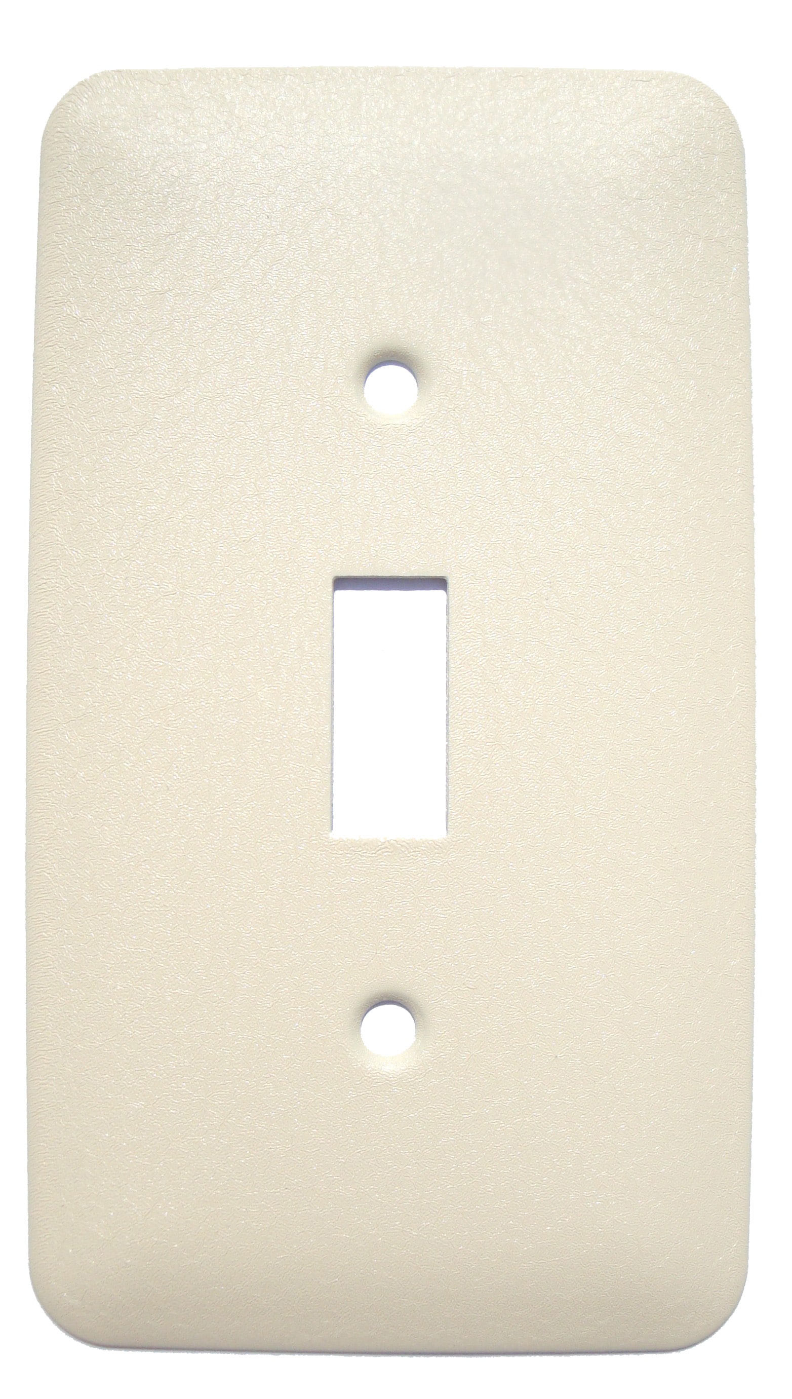 Mulberry 79071 1 -Gang Midsize Size Ivory Metal Indoor Toggle Wall Plate