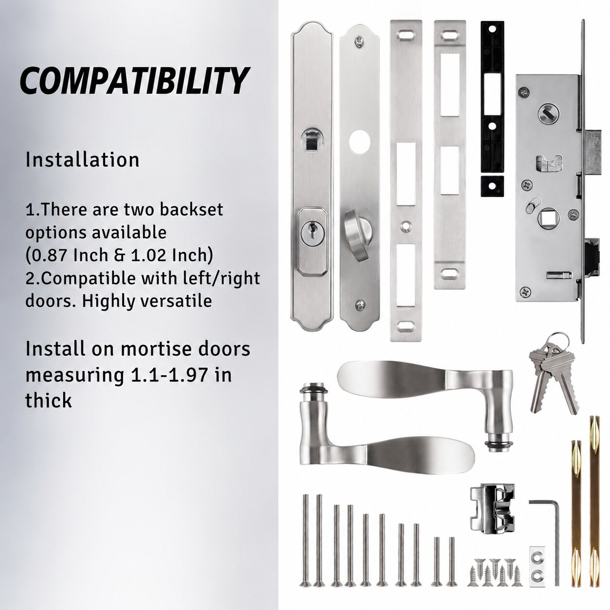 Adrinfly LAD0819D274 Screen-Storm-Door-Handles - View #4