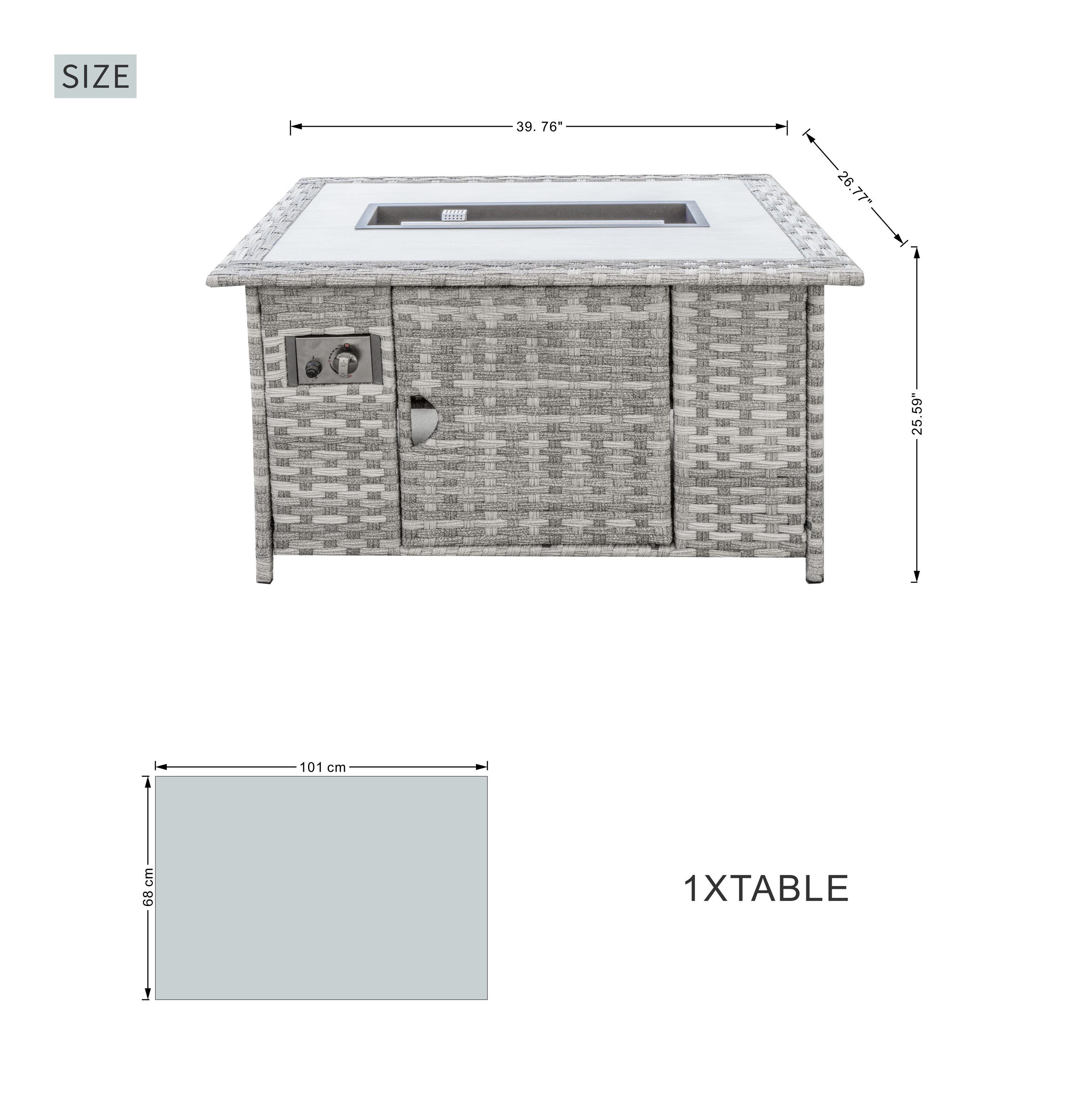 Direct Wicker DWF1802H Patio-Conversation-Sets - View #14