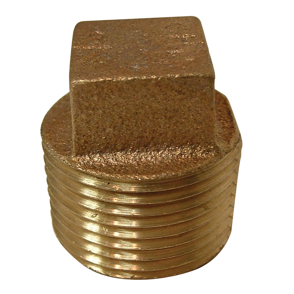 Watts A-869 3/4-in Plug Brass Pipe Fitting