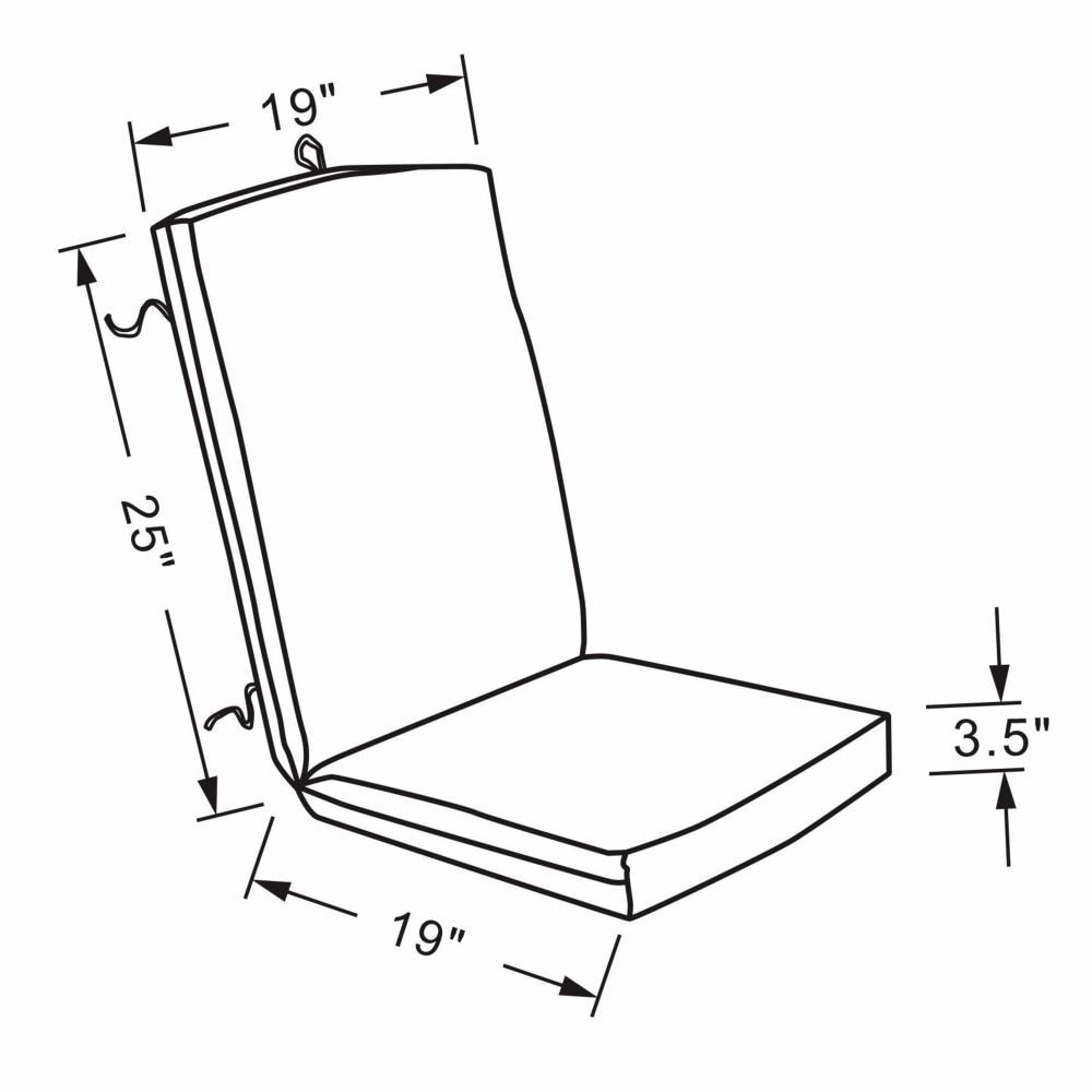 Donglin Furniture DL-21008 Patio-Furniture-Cushions - View #3