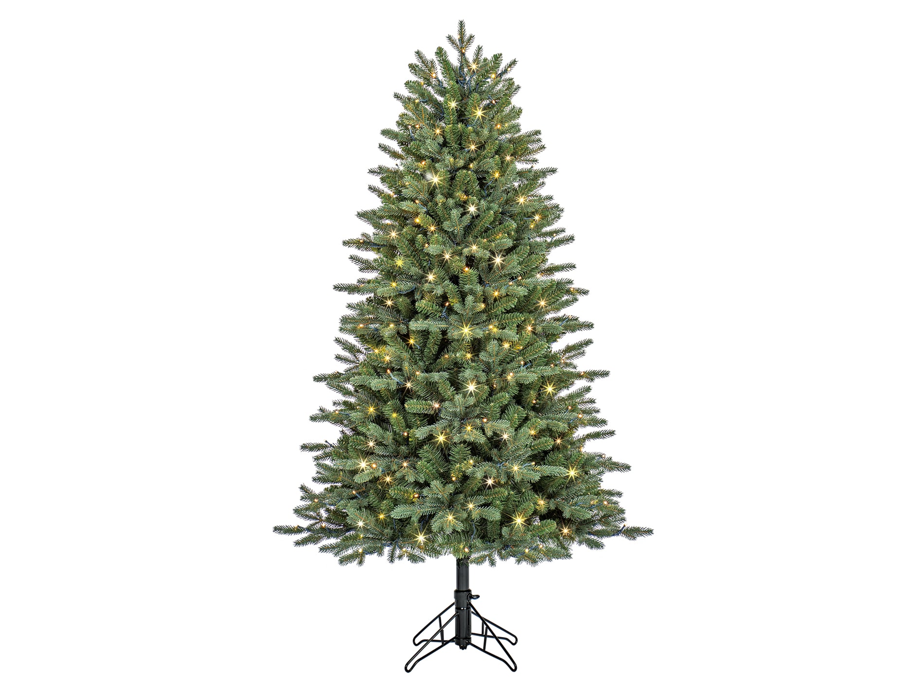 GE 24143LO 5-ft Aspen fir Pre-lit Artificial Christmas Tree with Color Changing LED Lights