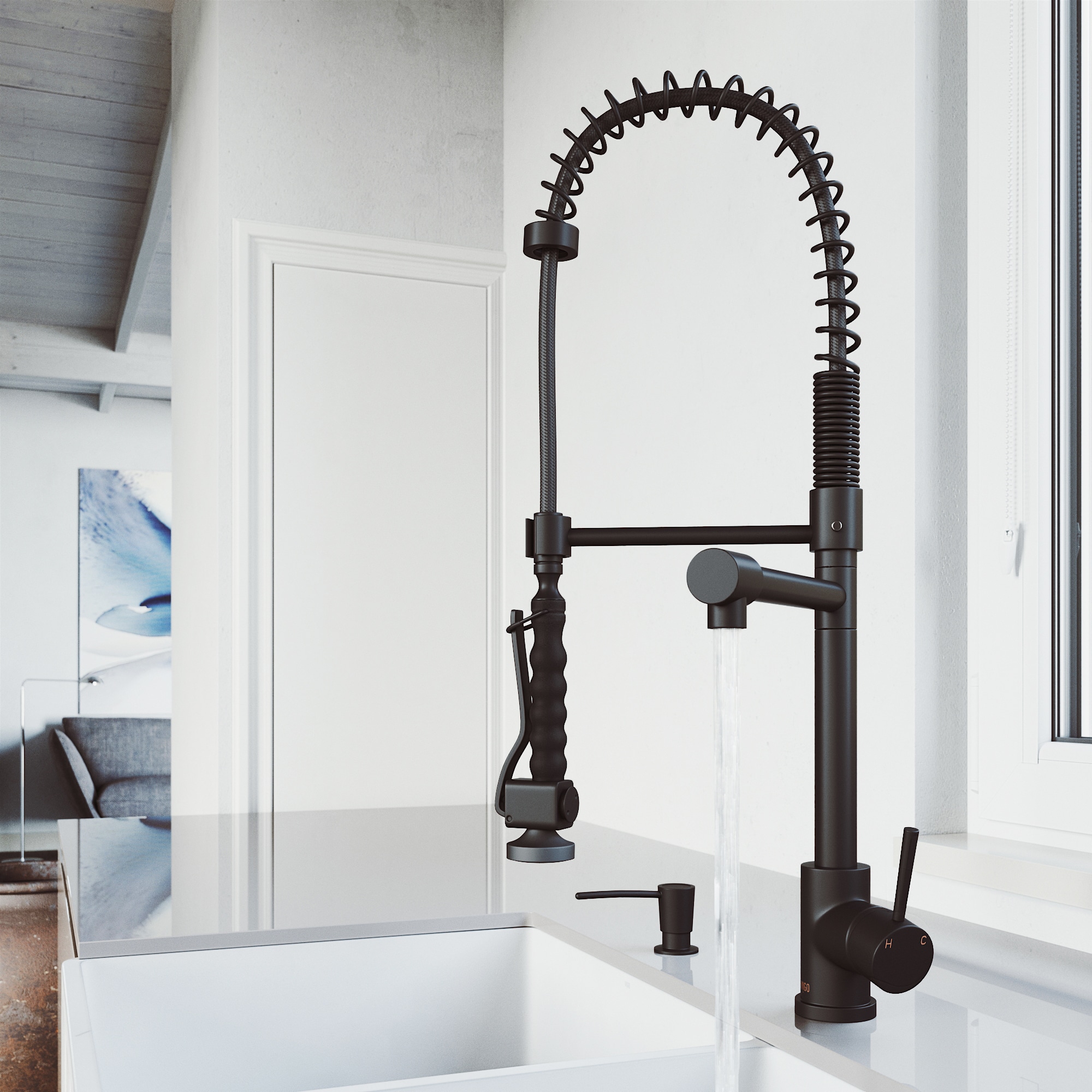 VIGO VG02007MBK2 Kitchen-Faucets - View #3
