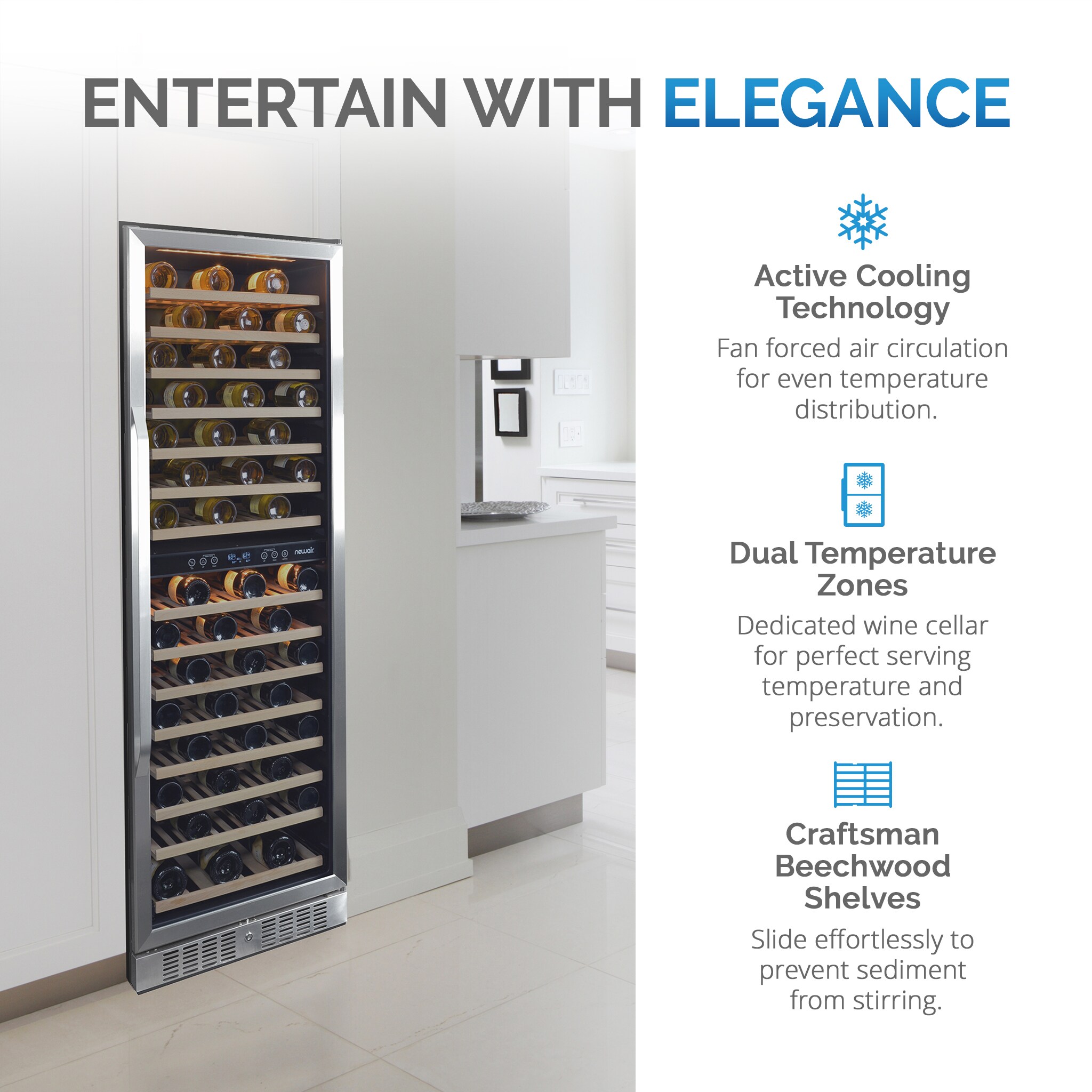 NewAir AWR-1600DB Wine-Chillers - View #8
