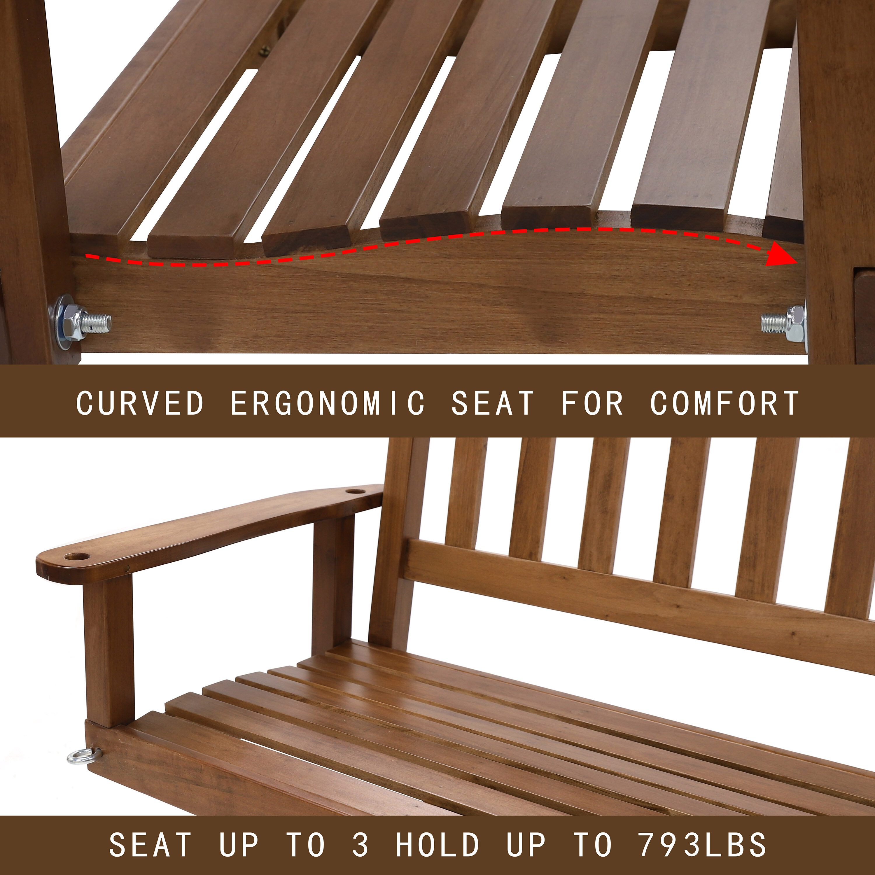 VEIKOUS PG0302-03WH benches - View #6