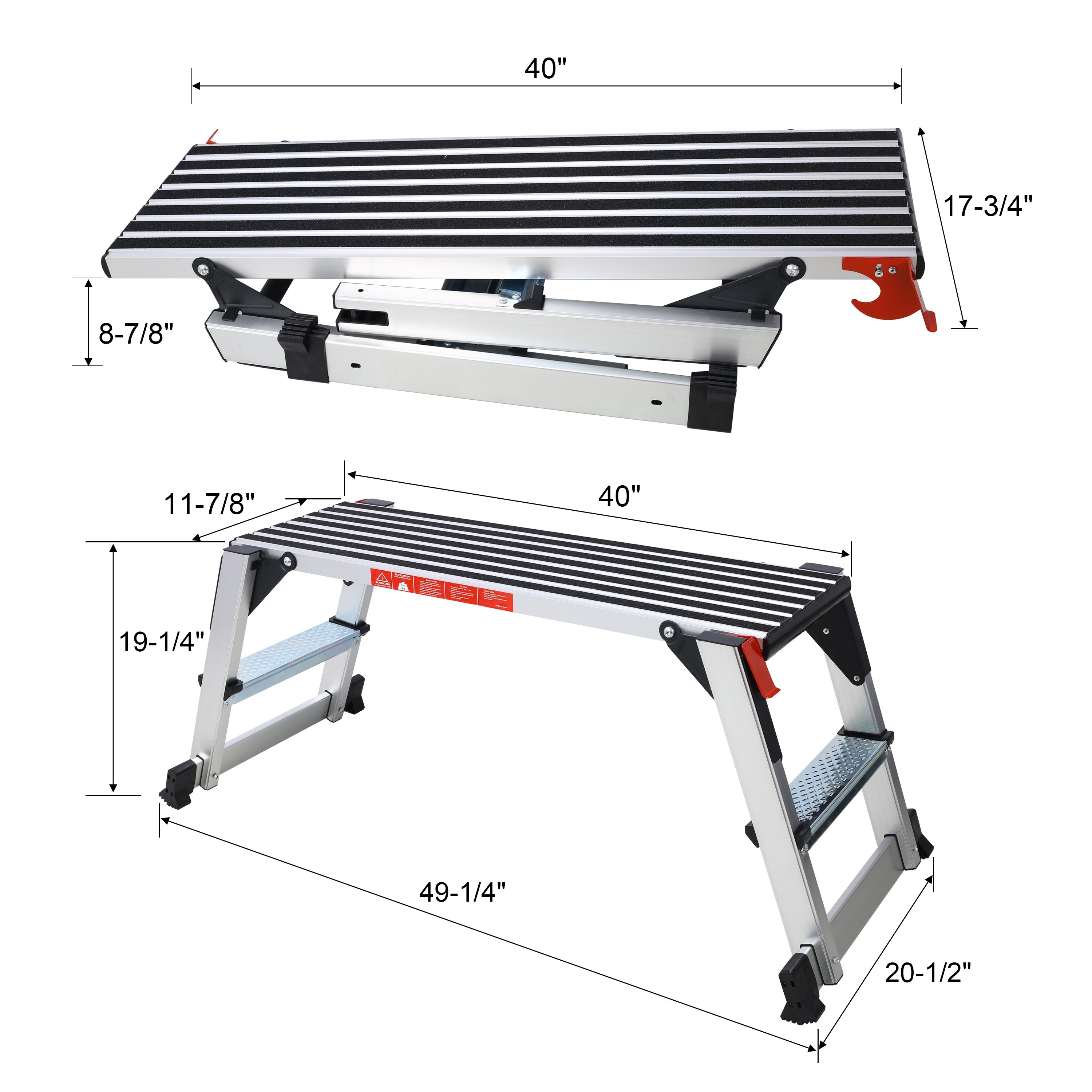 Dexmalle W465P182127 Step-Ladders - View #3