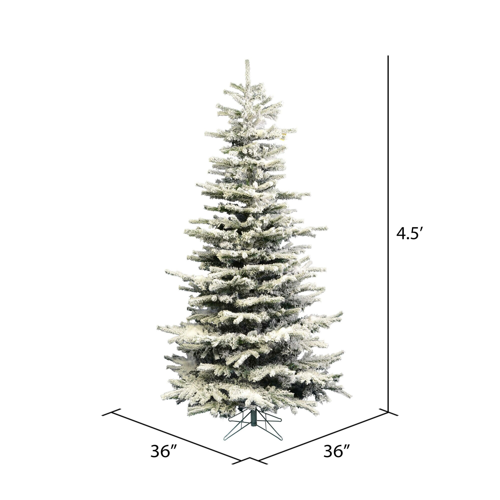 Vickerman A862045 Artificial-Christmas-Trees - View #4