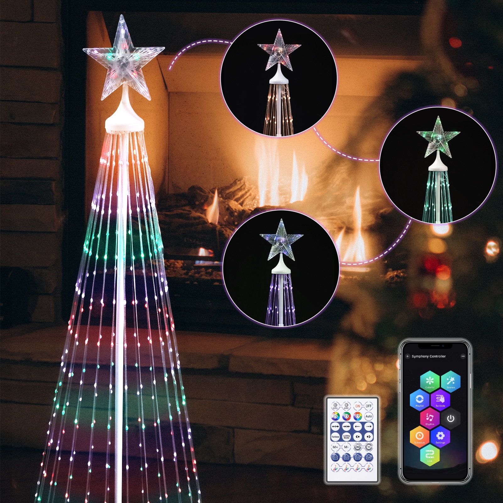WALSPORT USLI4846 Artificial-Christmas-Trees - View #2