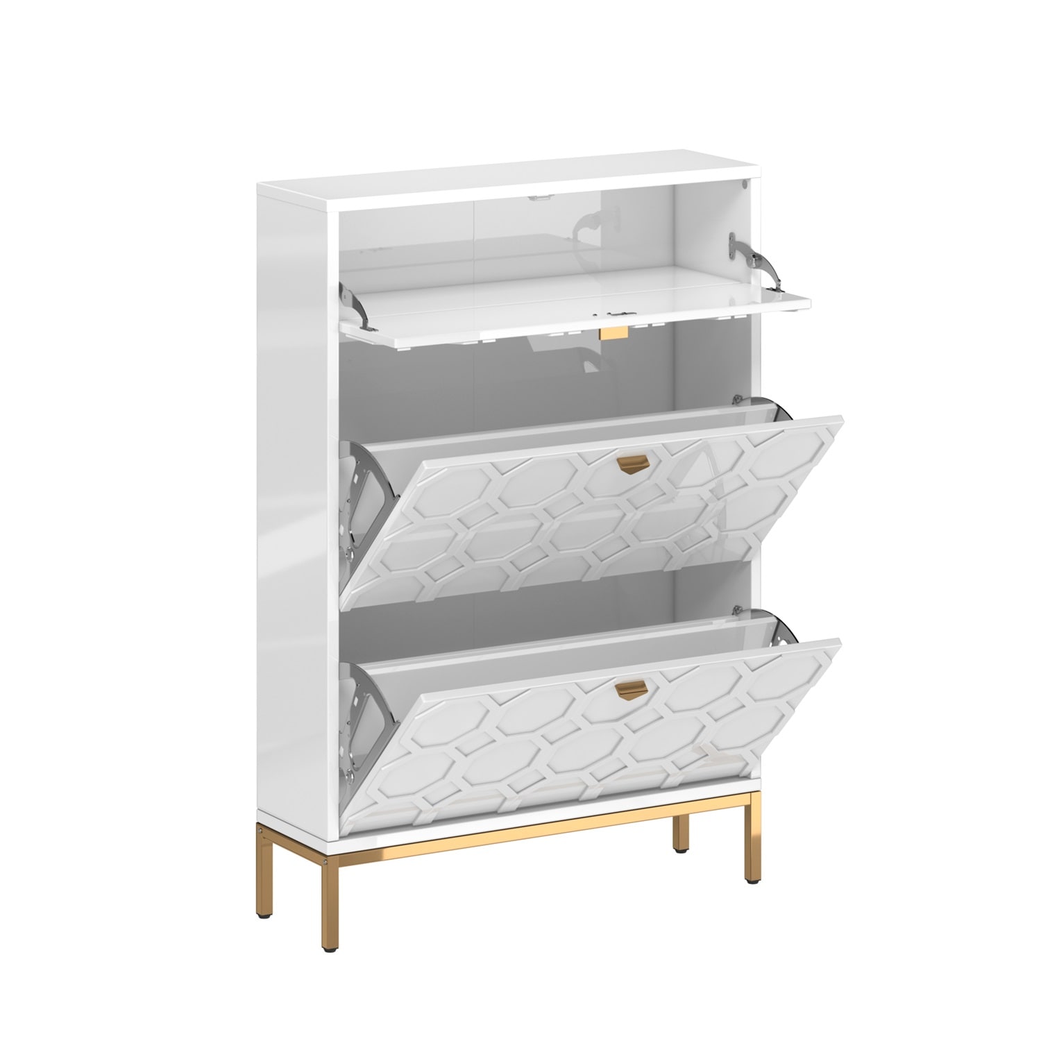 Mondawe MO-JH-XG2-WH Shoe-Racks - View #14