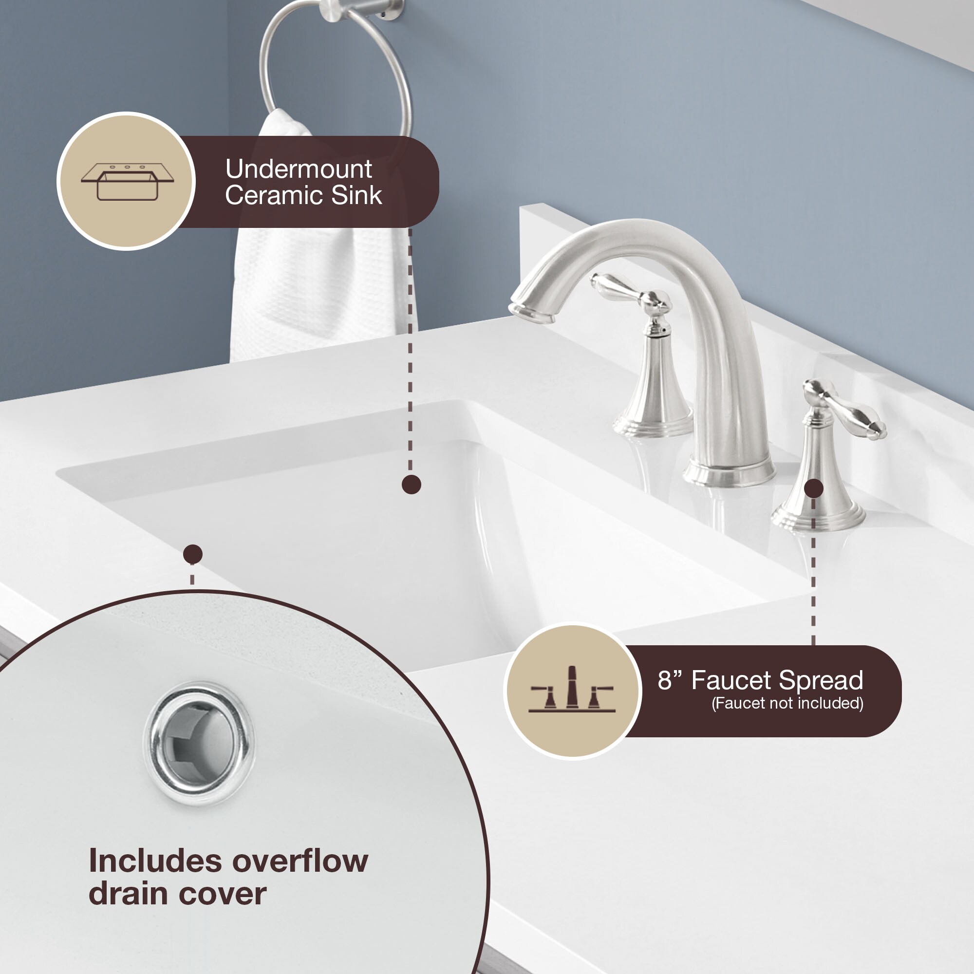 allen + roth FELIX-48VG Bath-Vanity-Combo - View #6