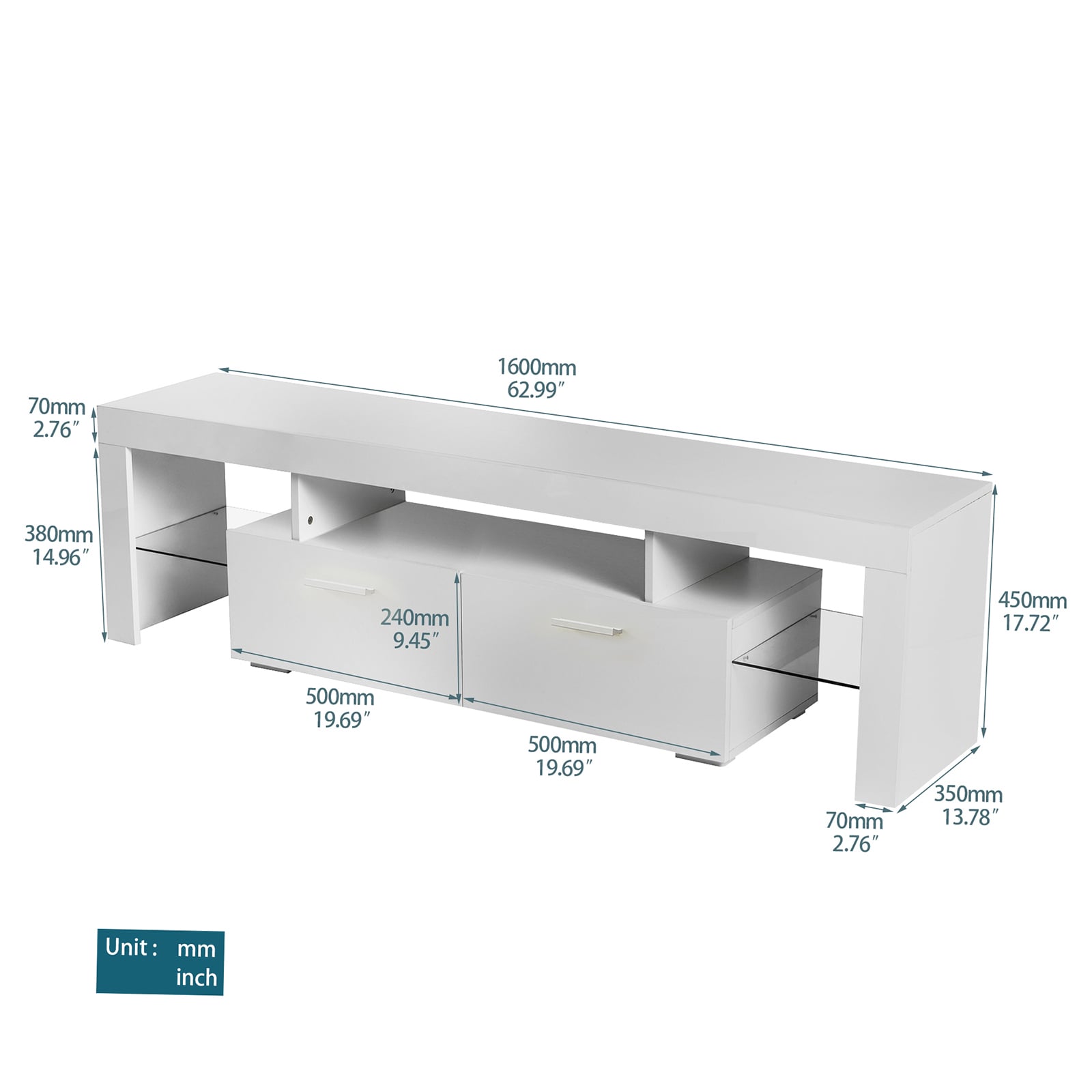 WELLFOR TRX-962AM Tv-Stands - View #7