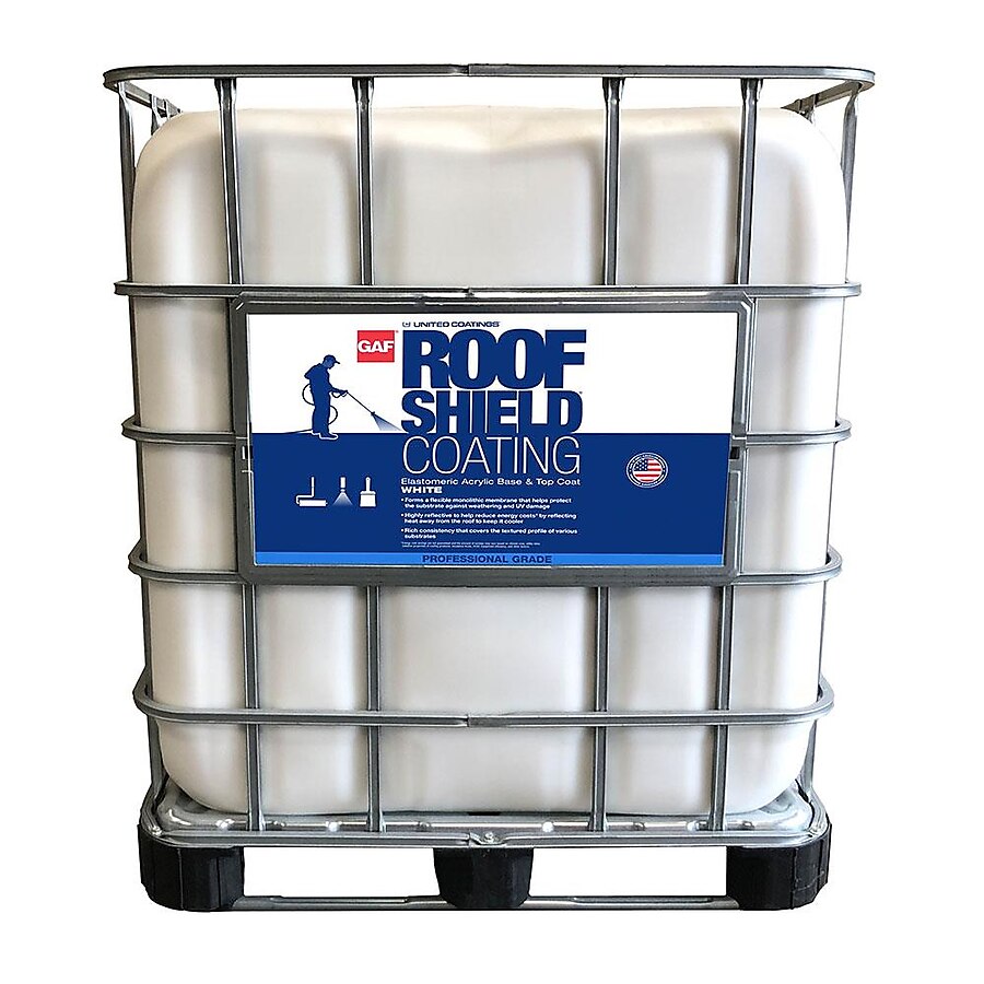 GAF United Coatings 1-Gallon Acrylic Reflective Roof Coating (12-year Limited Warranty) GAF United Coatings 1-Gallon Acrylic Reflective Roof Coating (12-year Limited Warranty)