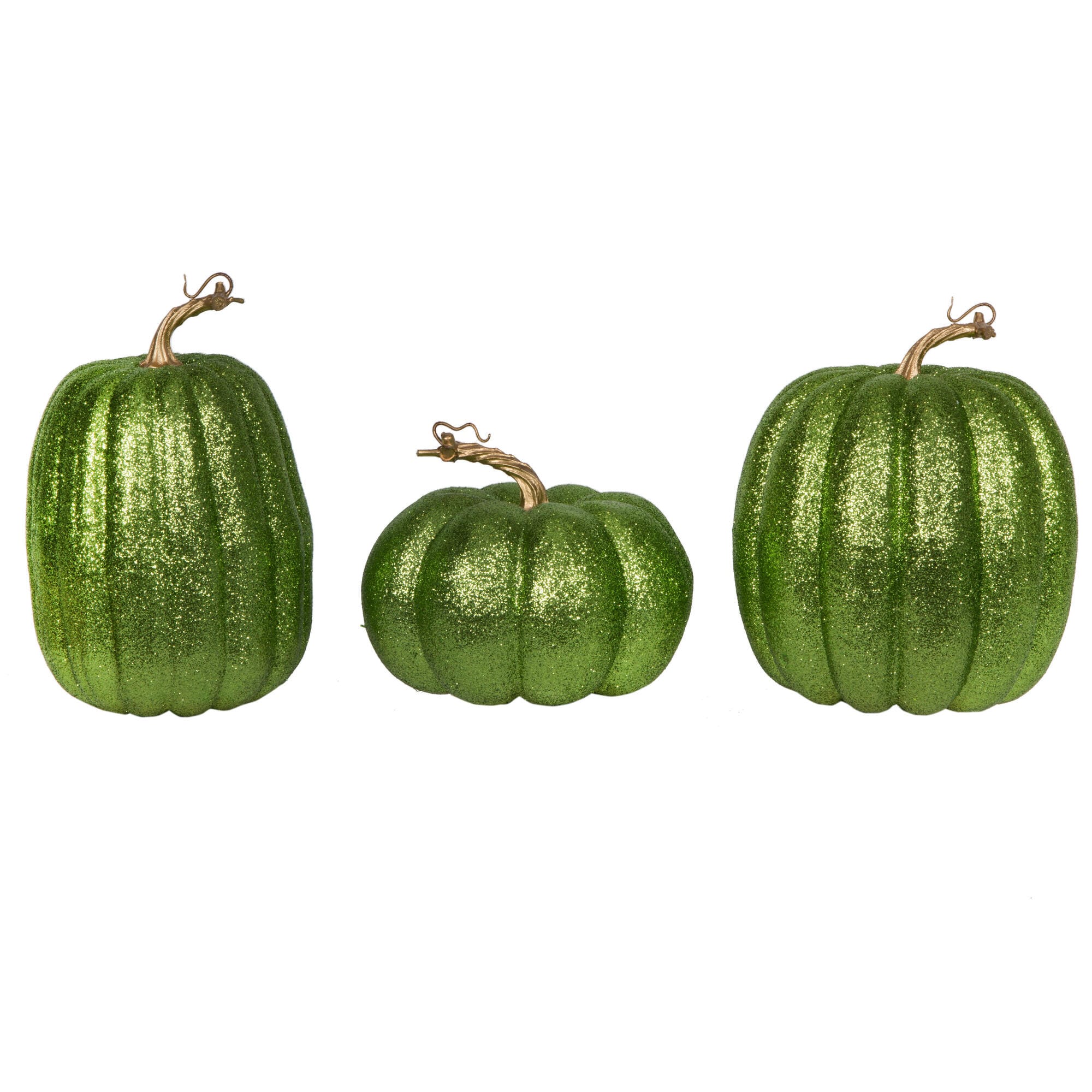 Vickerman MC225773 3 -Pack Green Standard Indoor Ornament set