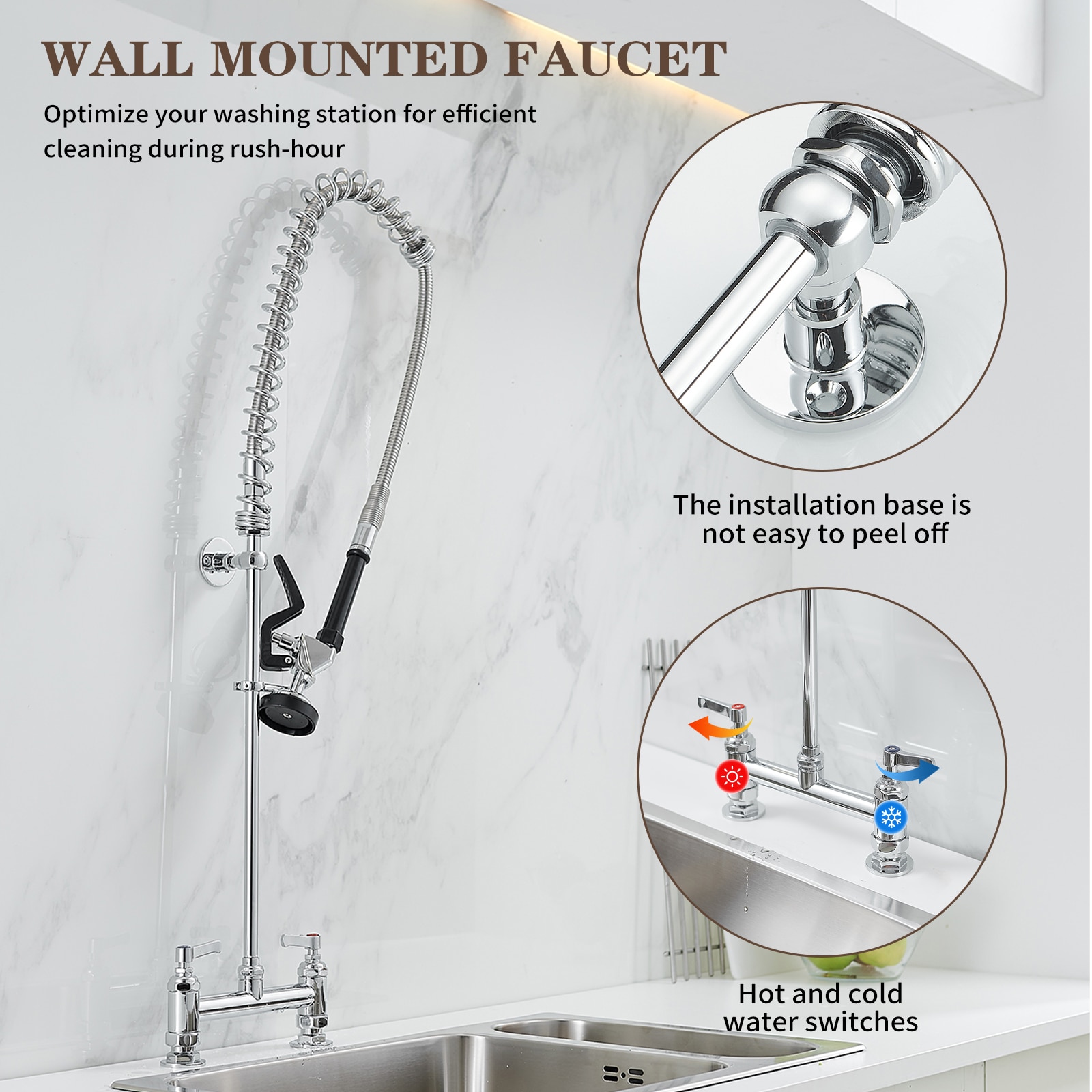 BWE A-94260H-C Kitchen-Faucets - View #5