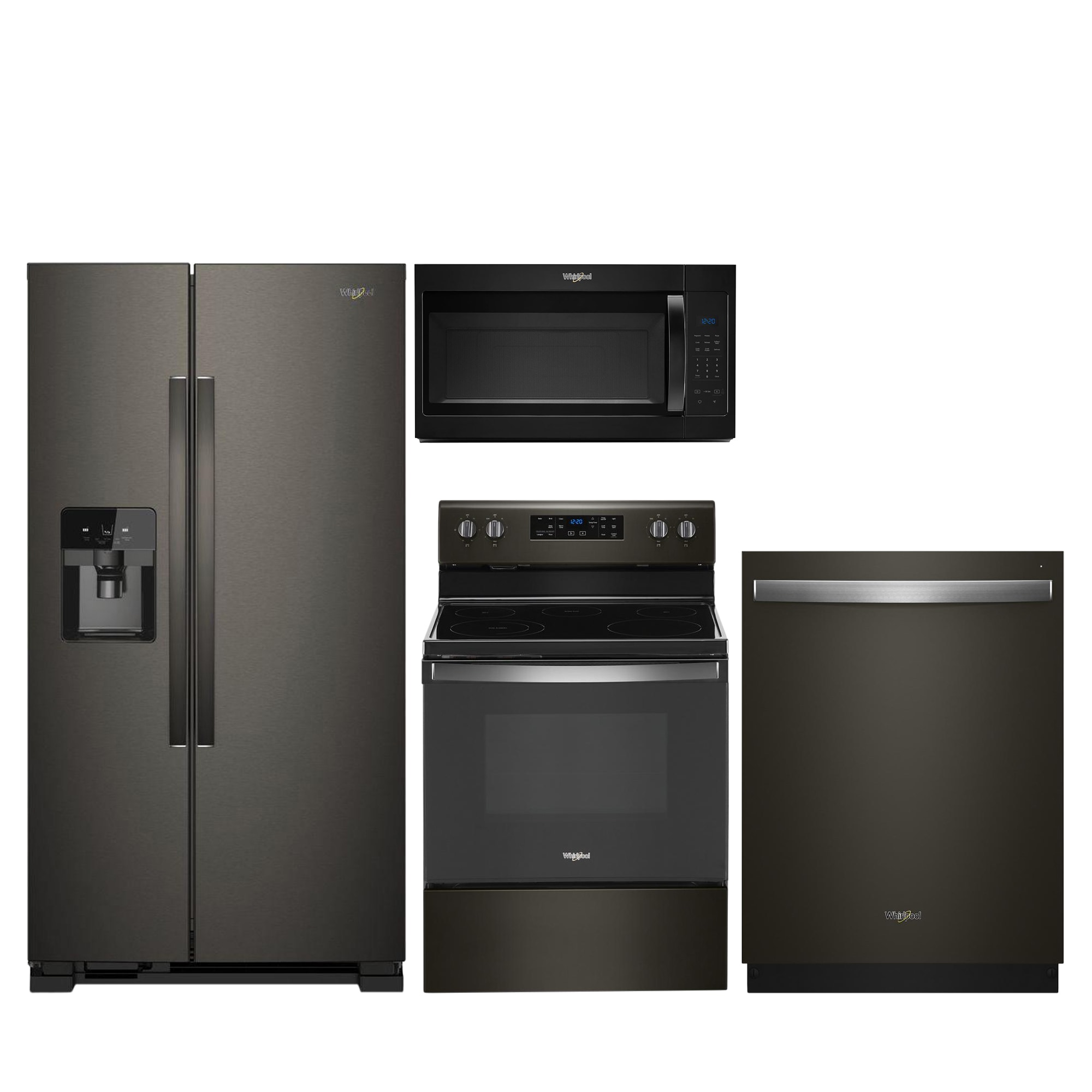 whirlpool stainless steel appliances