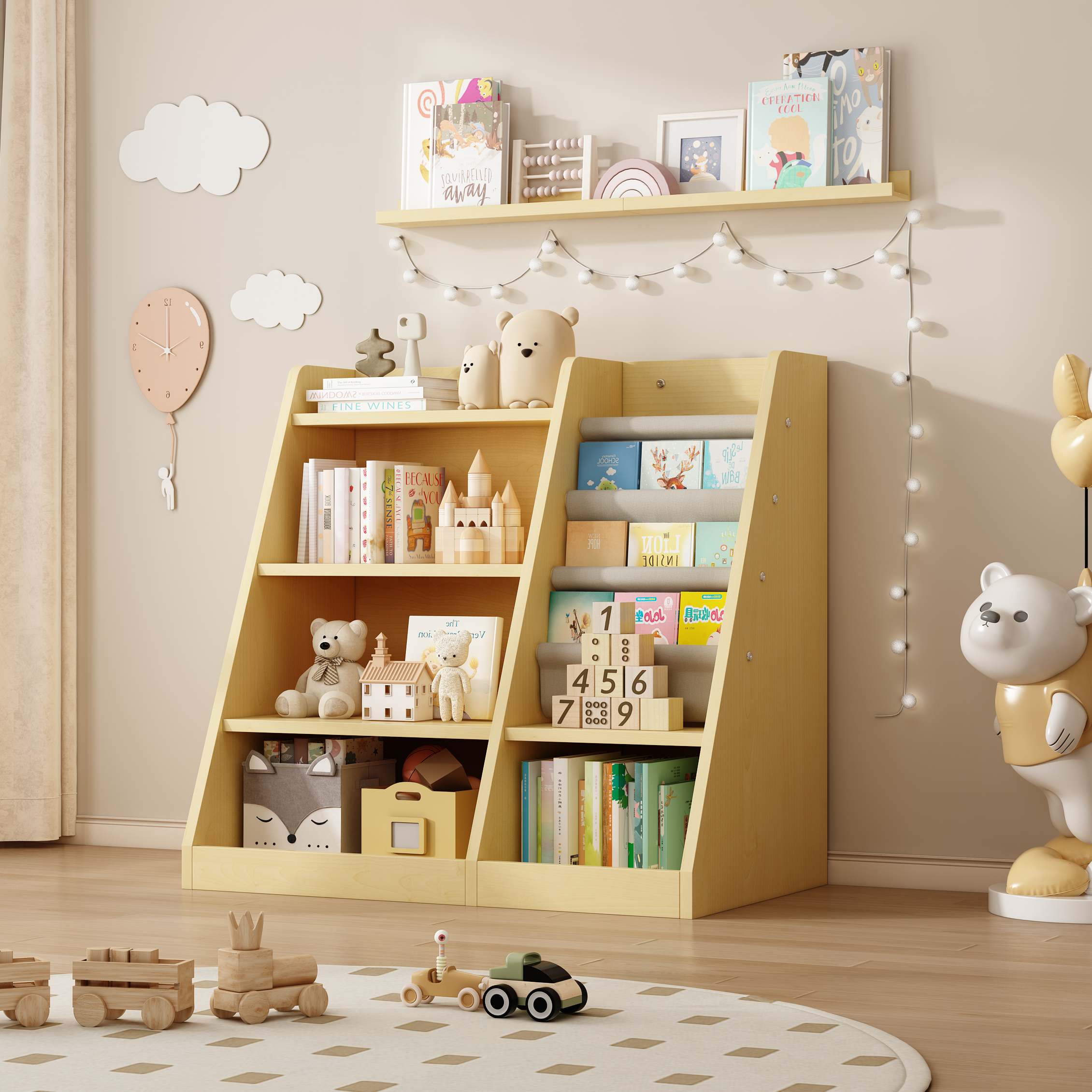 Vynxaria LEXY0205-DJSJ-BK027 Kids-Bookcases - View #2