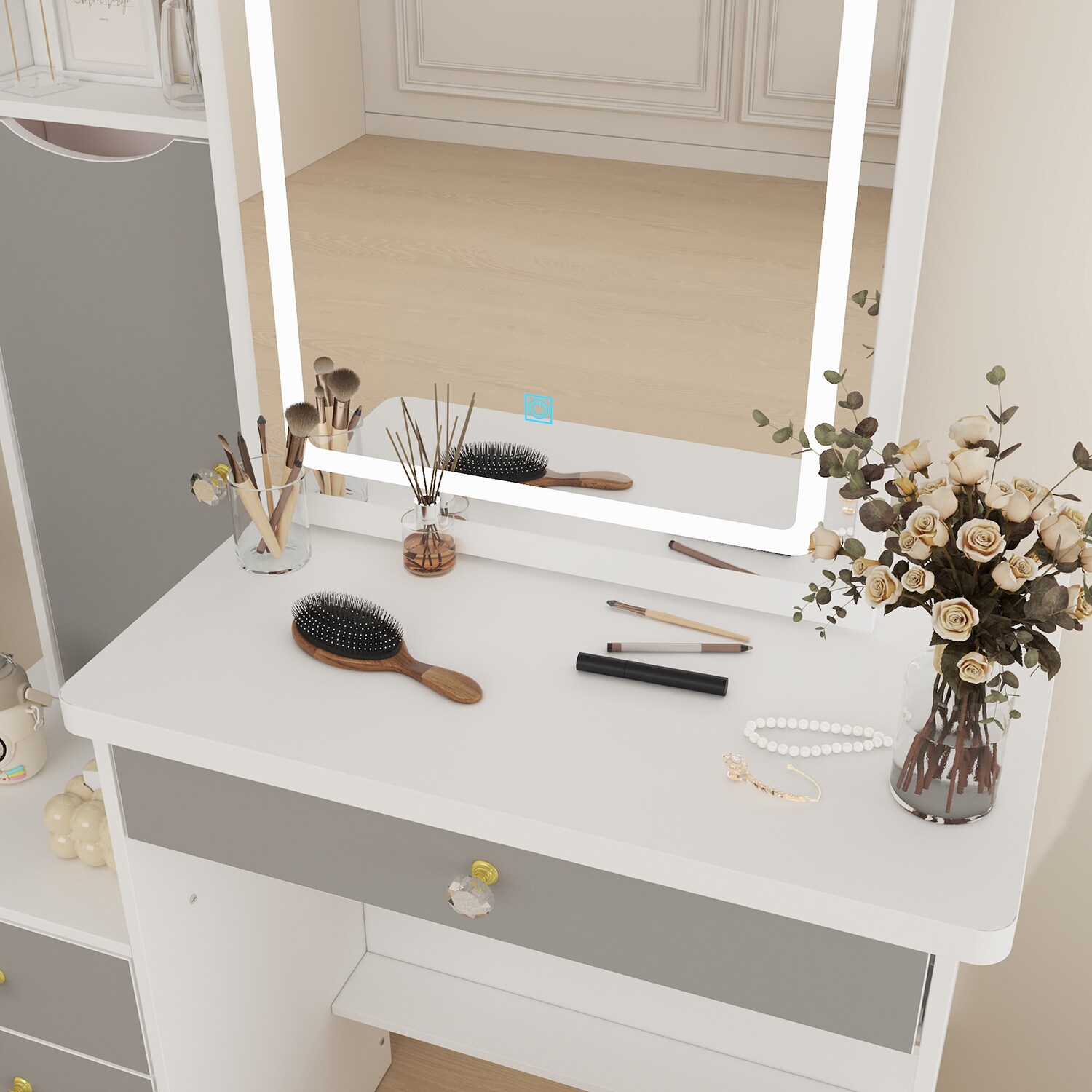 FUFU&GAGA LJY-WFJX0096-01 Bedroom-Vanities - View #13