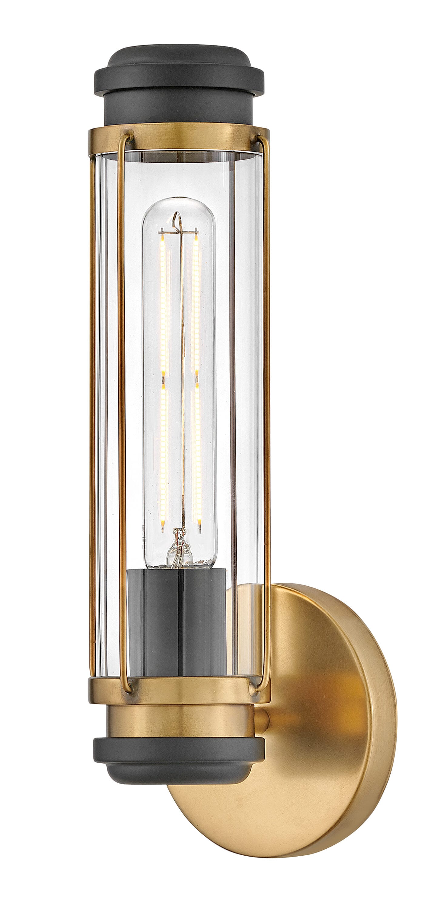 Hinkley 53180HB Masthead 4.75-in 1 -Light Antique Brass Coastal Vanity light