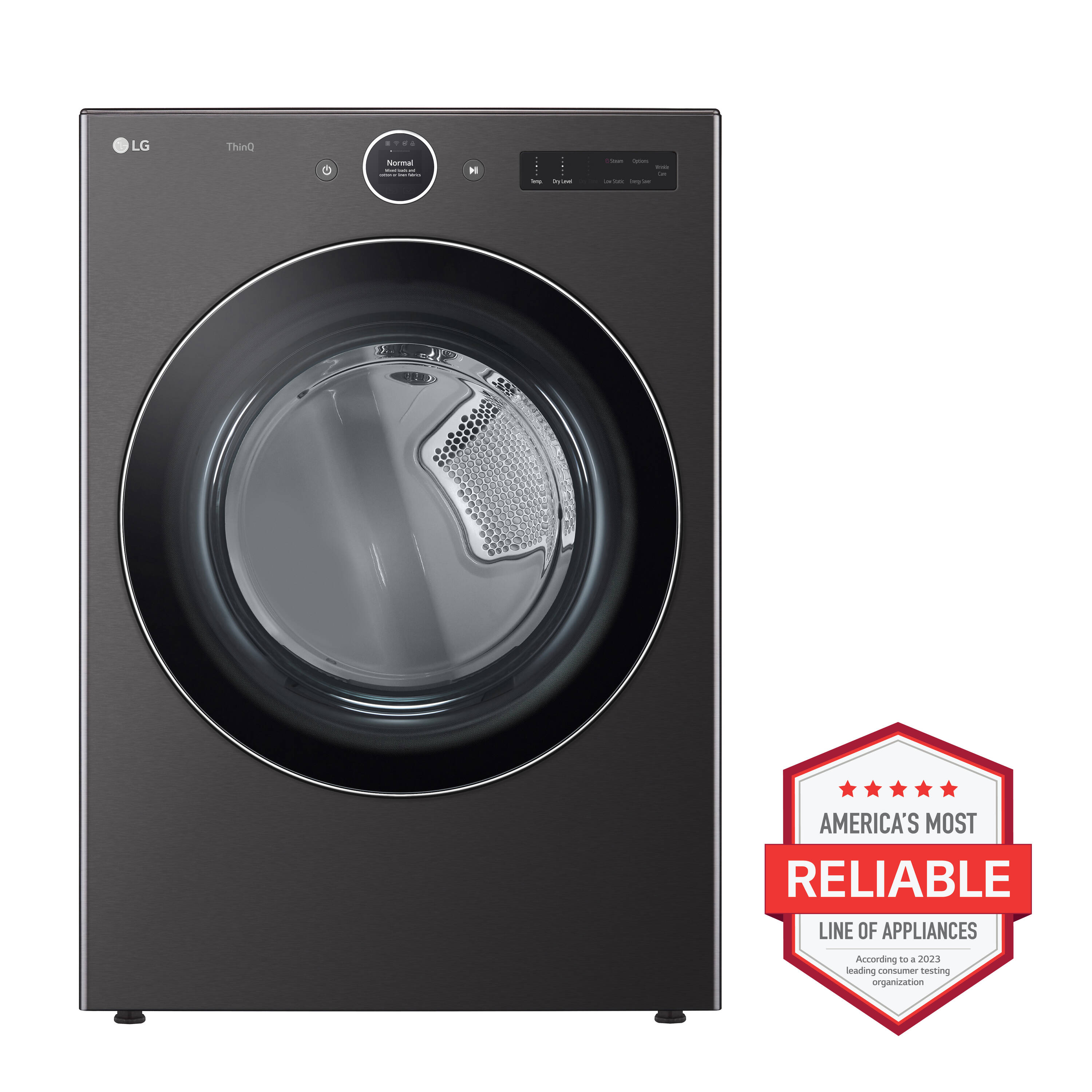 LG DLGX6701B Gas-Dryers - View #3