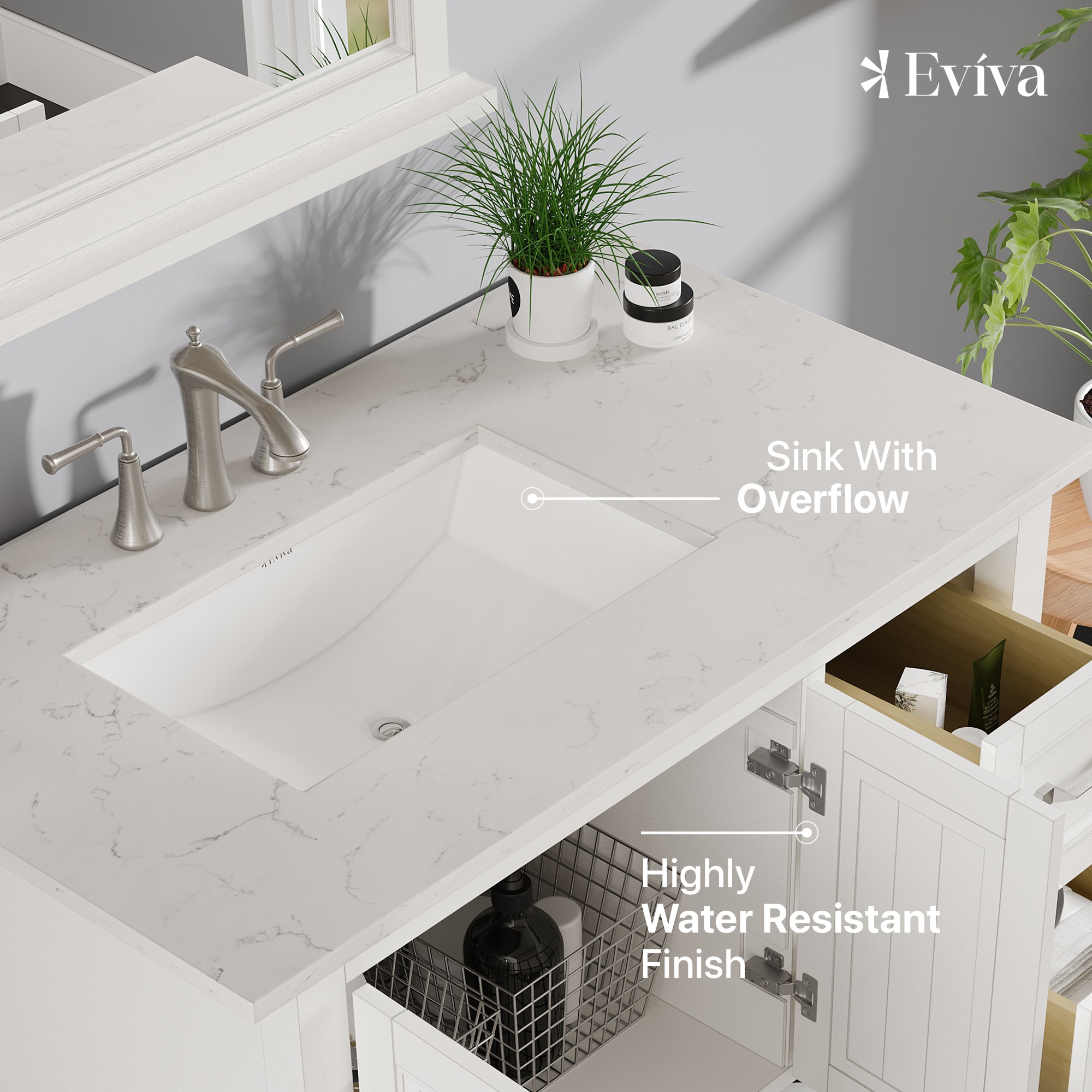 Eviva EVVN612-36WH-Q Bath-Vanity-Combo - View #4