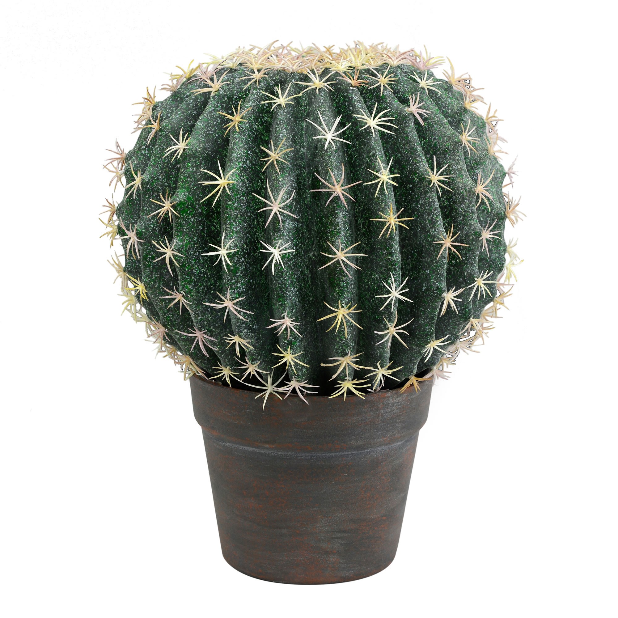 Vickerman FE180101 8-in Green Indoor Succulent Artificial Plant