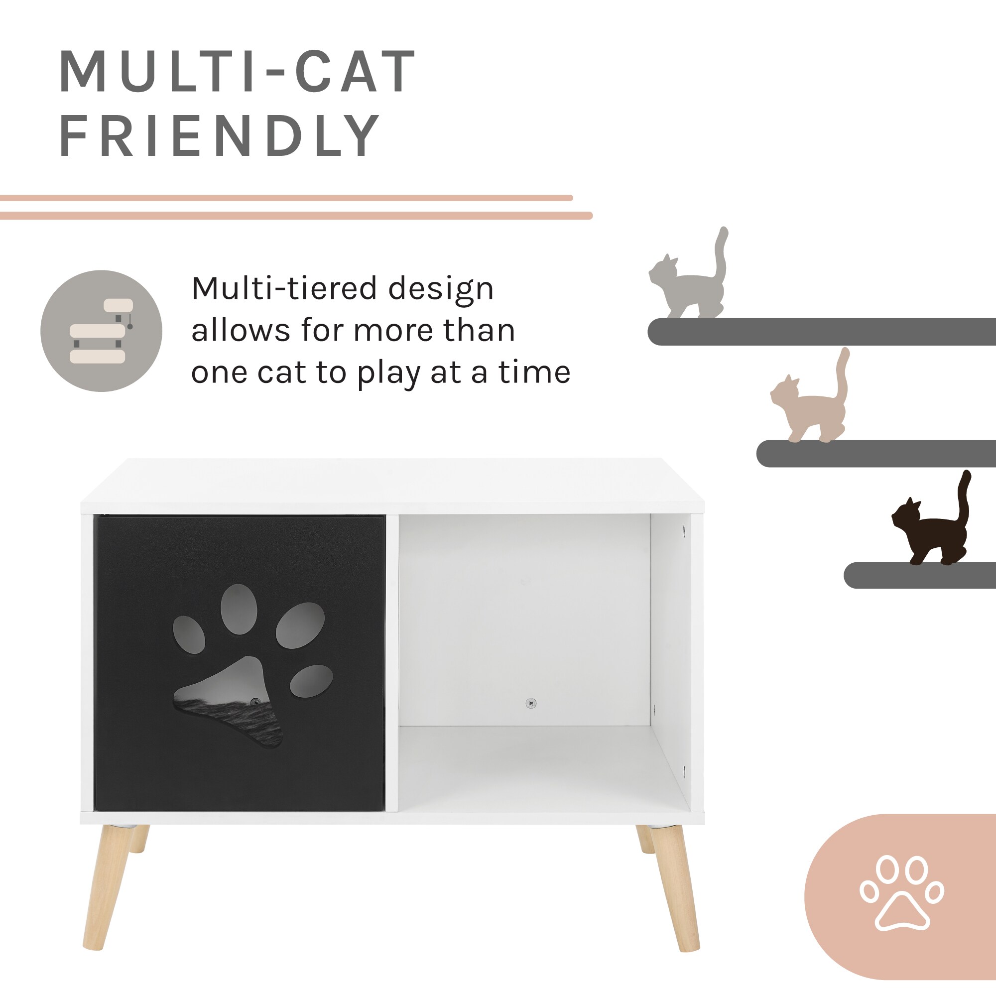 Sam's Pets SP-CT1265BW Cat-Trees - View #8