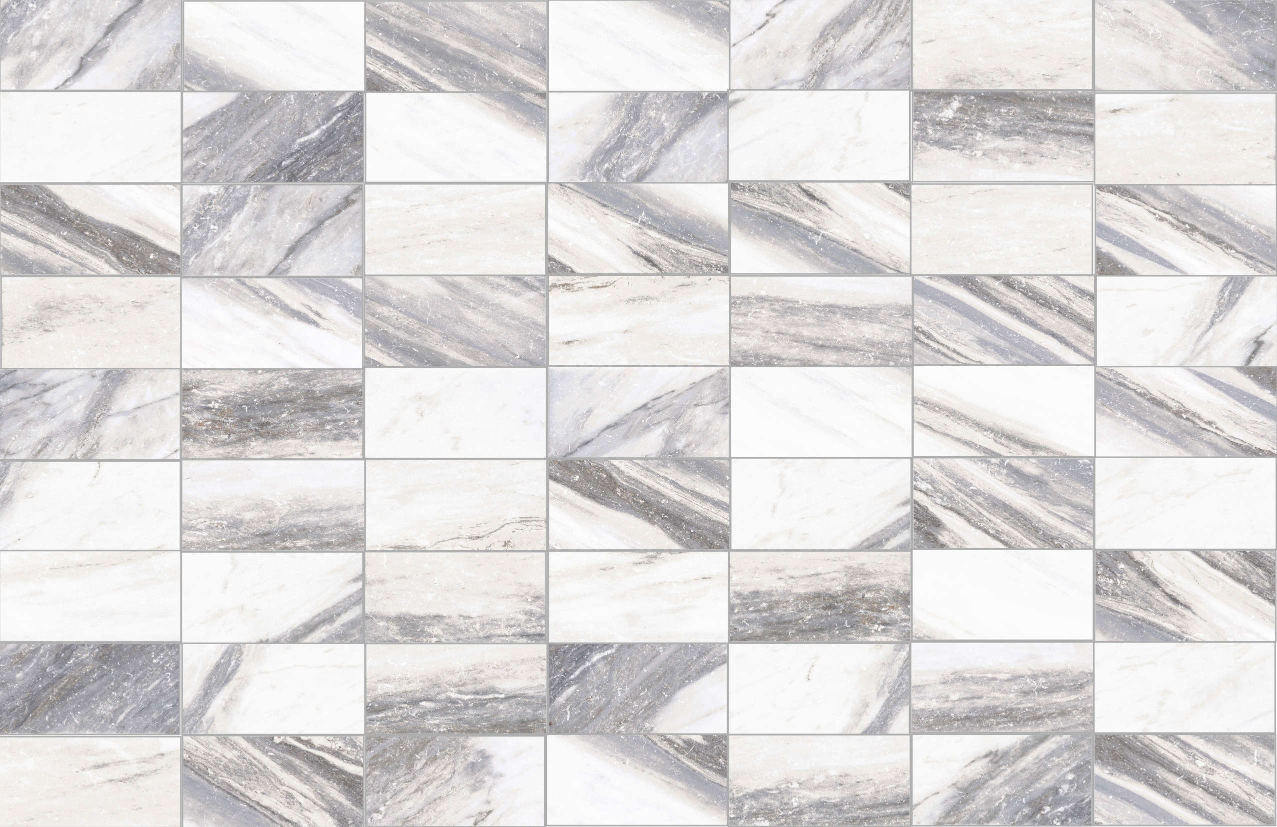 Sovereign Stone Pearl 6-in x 12-in Glazed Porcelain Marble Stone Look Floor and Wall Tile (0.49-sq. ft/ Piece) | - allen + roth 0683102
