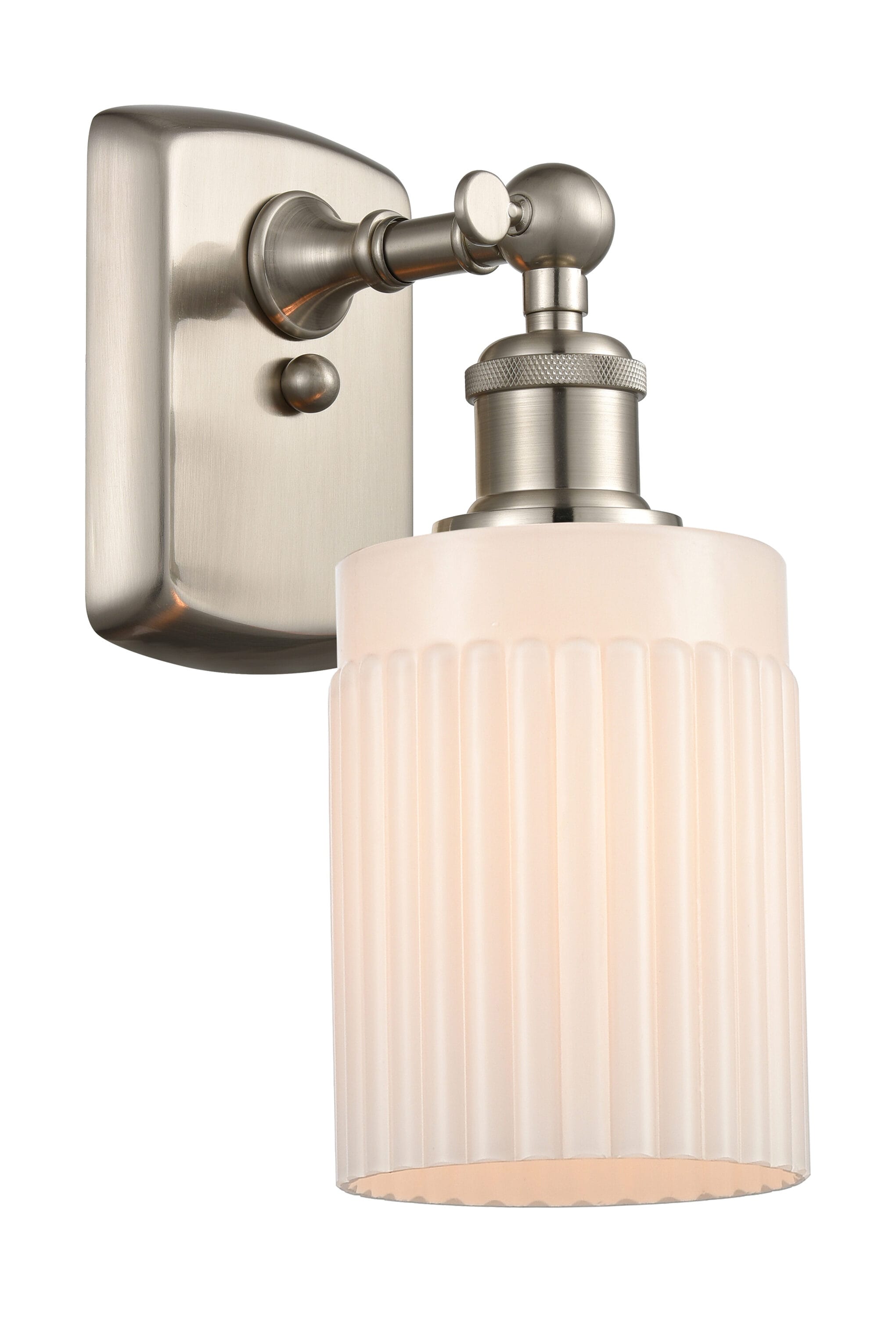 Innovations Lighting 516-1W-SN-G341 Hadley 4.5-in W 1 -Light Brushed Nickel Wall Sconce