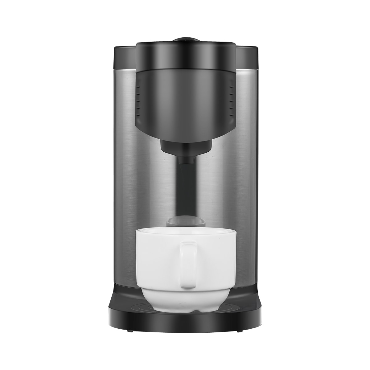 Highland Black+Stainless Steel Single-Serve Coffee Maker at Lowes.com