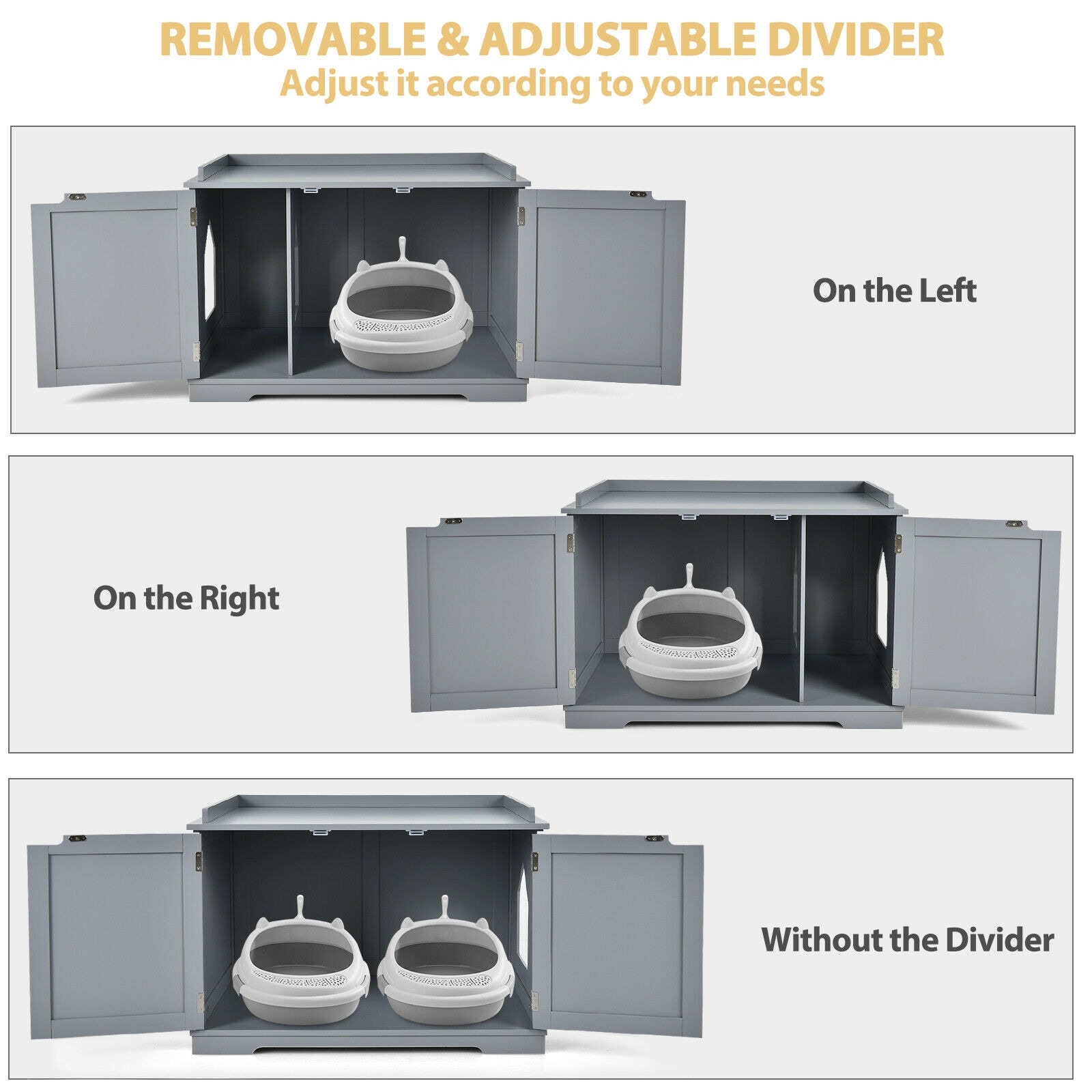 Forclover CJW-LB19GR Litter-Boxes - View #6