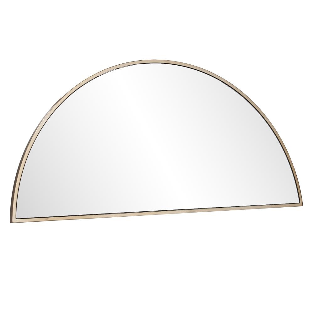 Boston Loft Furnishings WS5512 Holly and Martin Wyndowlyn 48-Inches W x 23-Inches H Arch Champagne Polished Wall Mirror