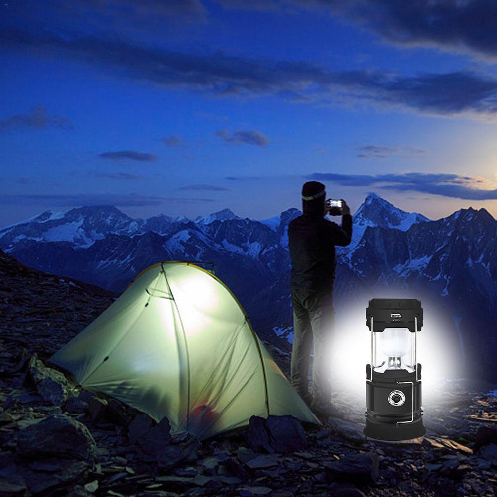GE Enbrighten 550-Lumen LED Camping Lantern in the Camping
