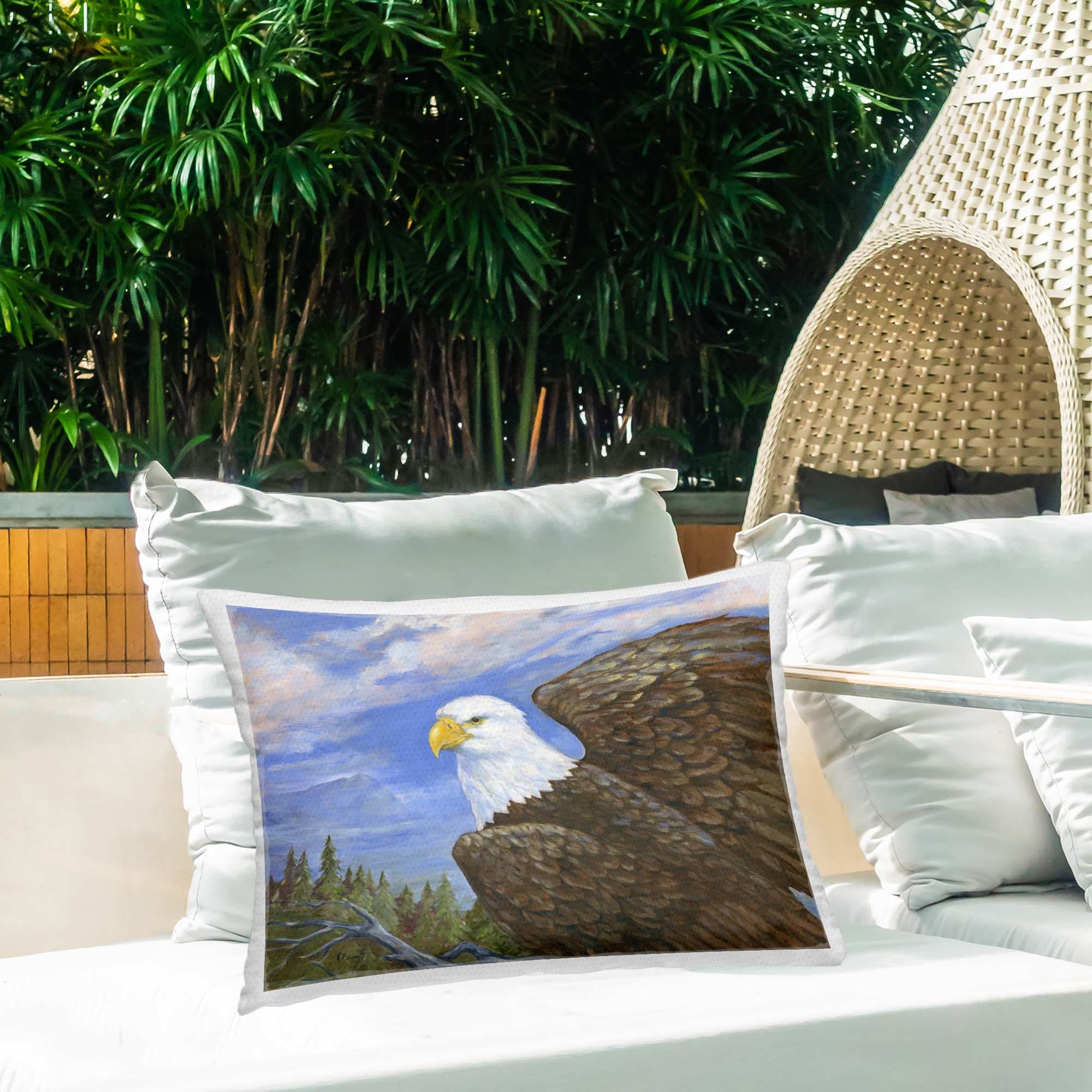 Stupell Industries PLP-190-ORC-14X20 Outdoor-Accent-Pillows - View #3