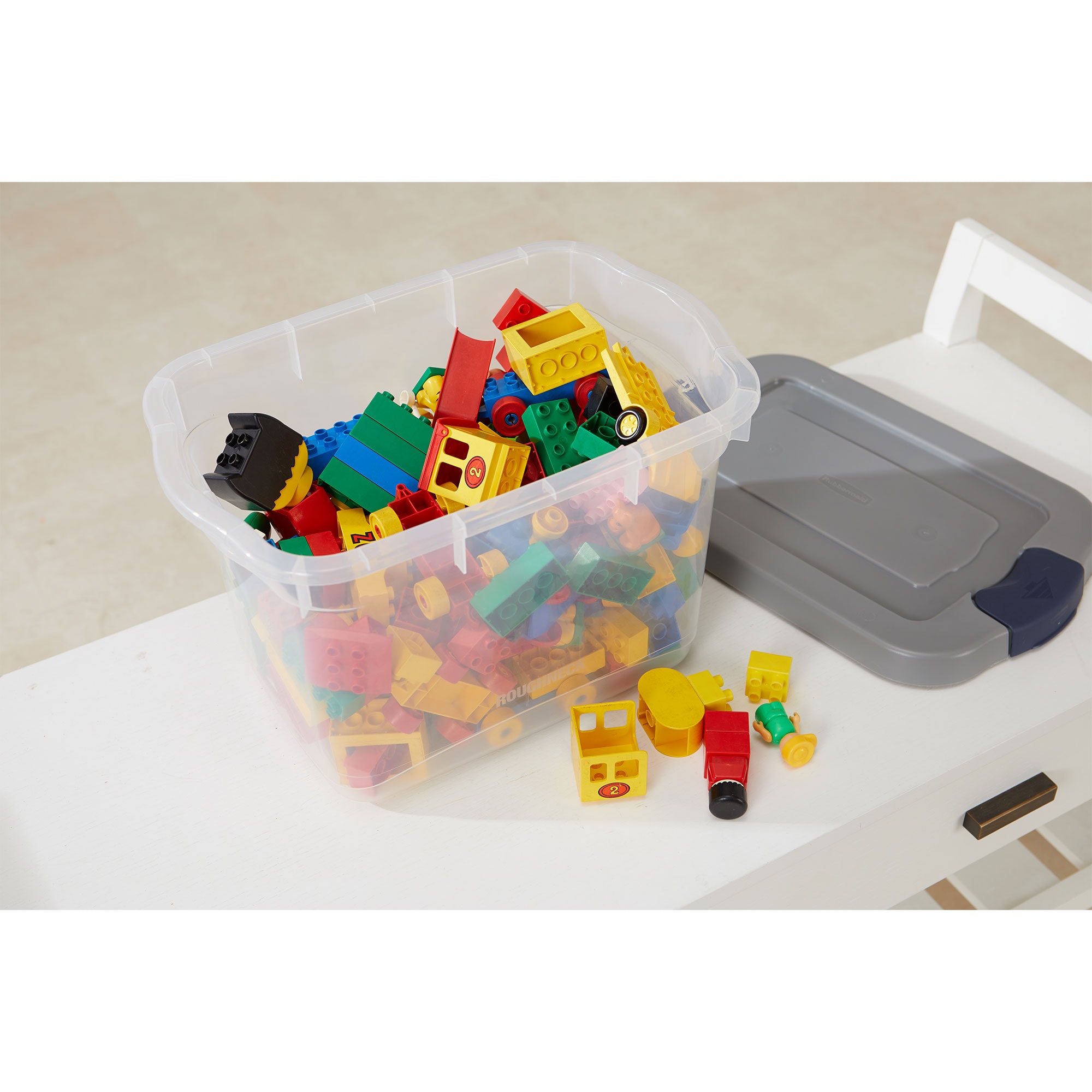 Rubbermaid 411885 Plastic-Storage-Totes - View #6