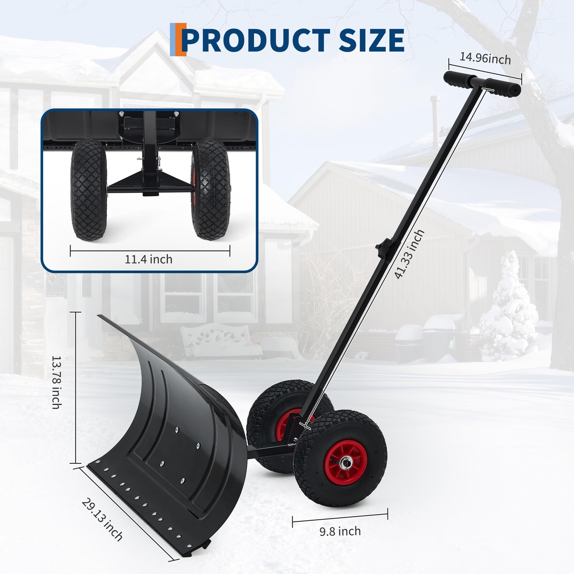 Garvee PPG-33PDC4XU-HF Snow-Shovels - View #3