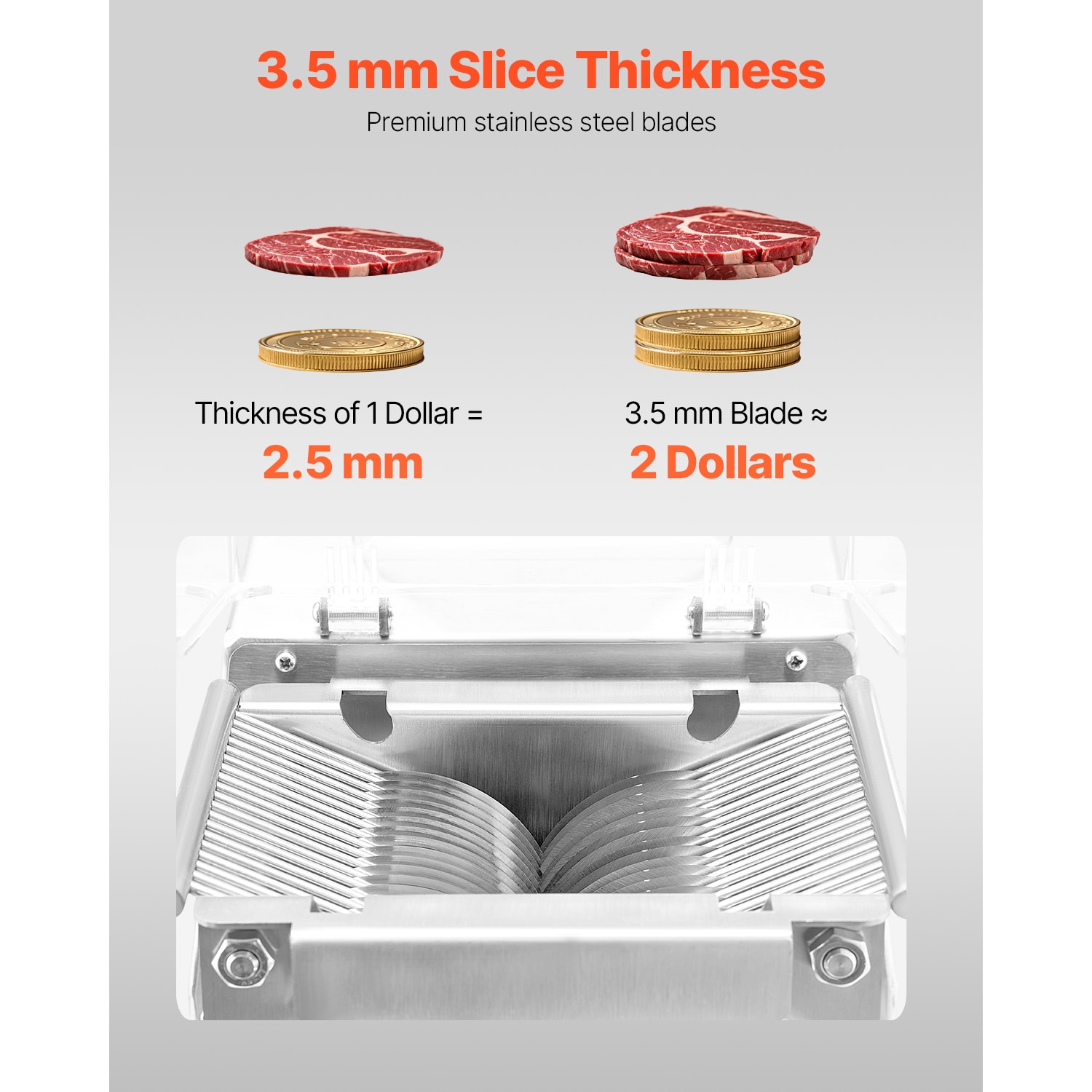 VEVOR SCTSBXGQPJYS06617V1 Food-Slicers - View #3