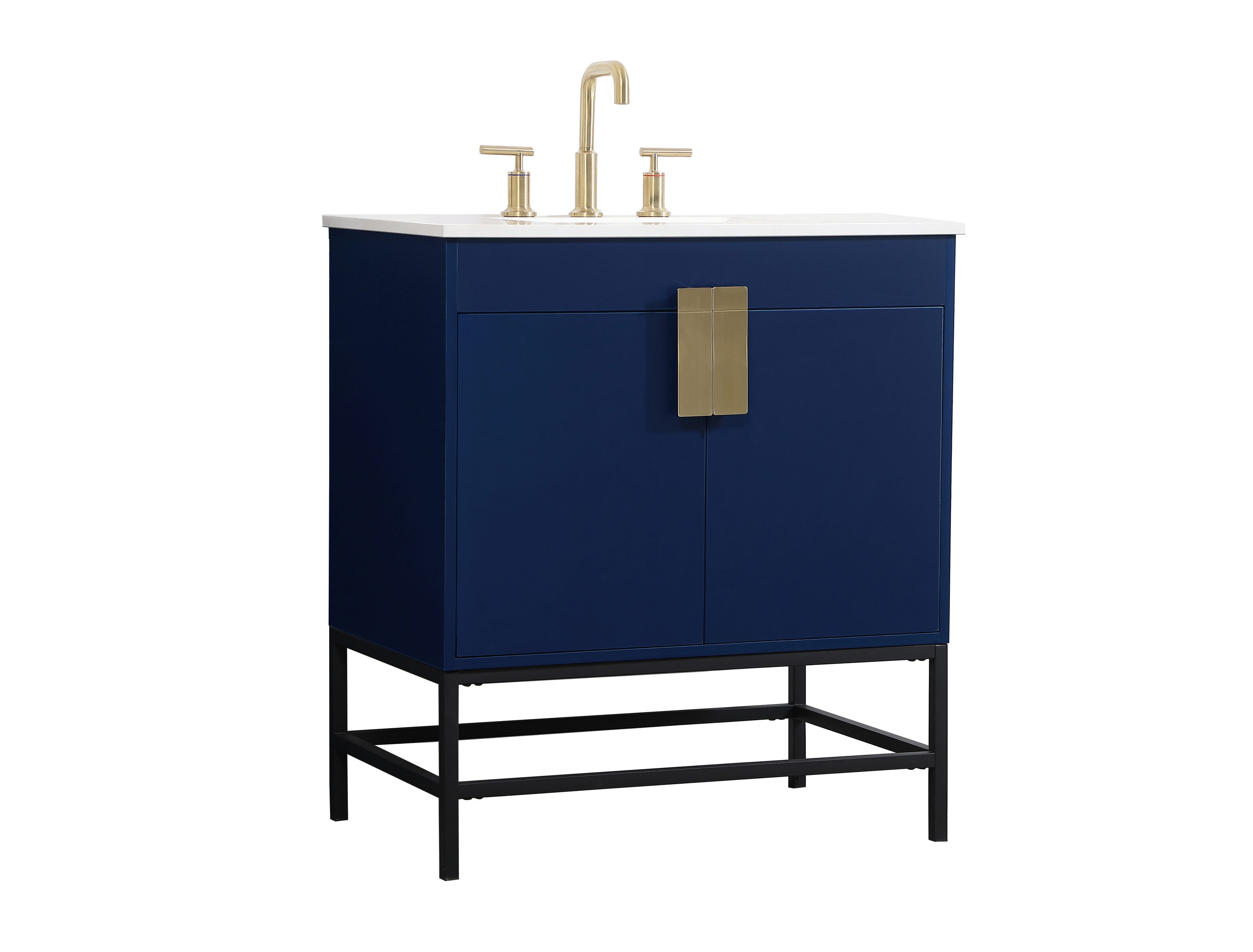Elegant Decor HF146490MBL Bath-Vanity-Combo - View #8