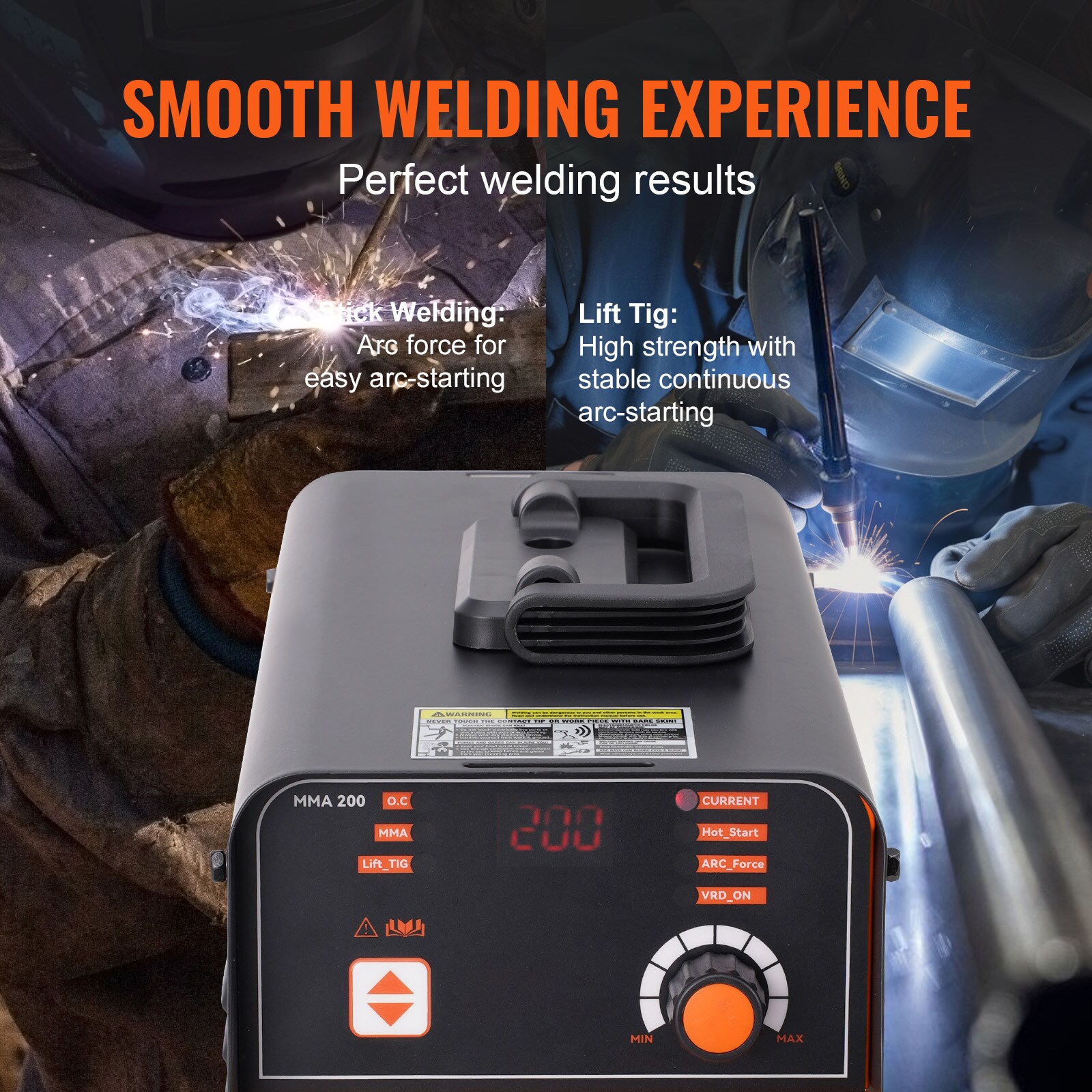 VEVOR BHJBHSH200A0LS41BV5 Stick-Welders - View #4