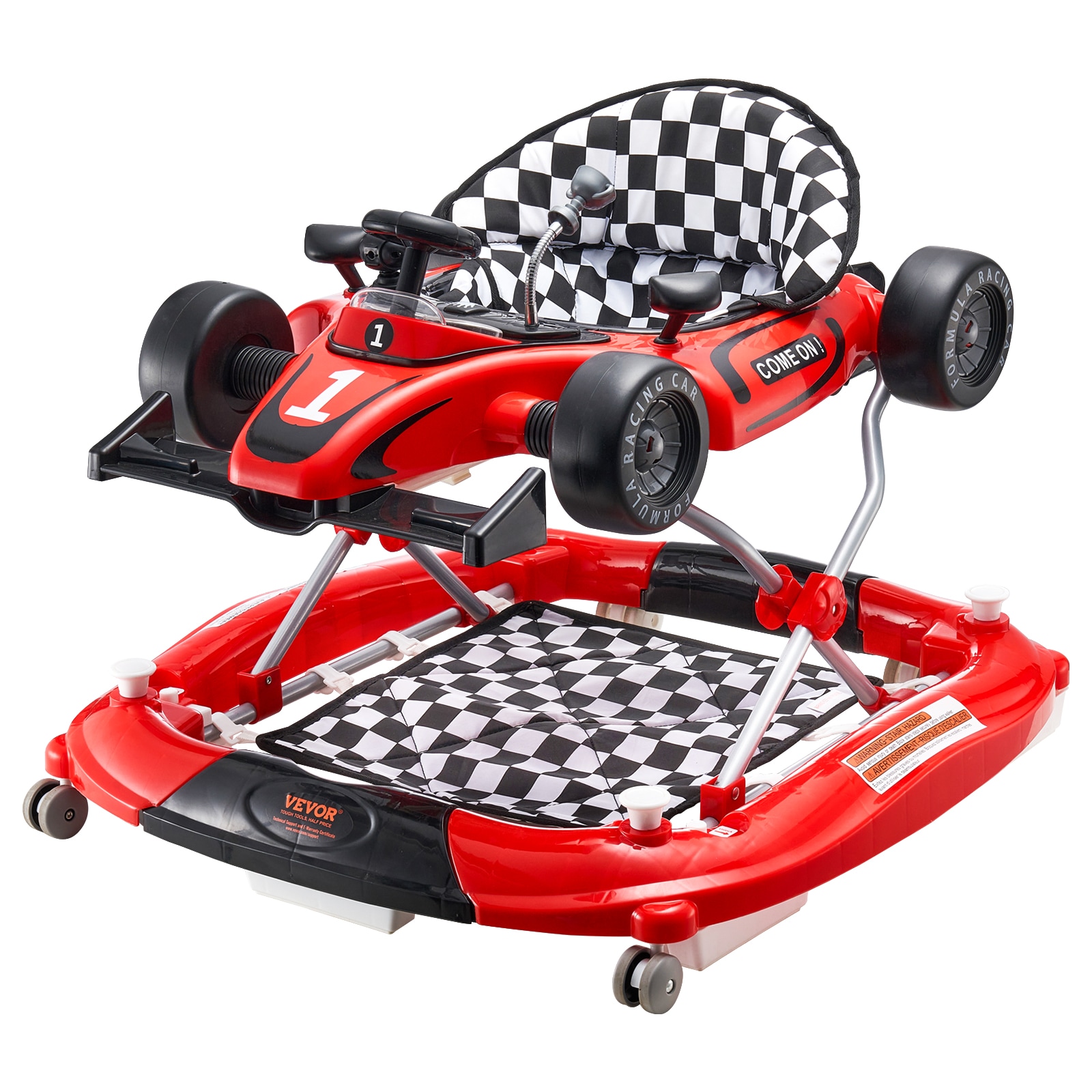 VEVOR YDSXBCHSGYBZB2I8HV9 4-in-1 Baby Walker Toy car
