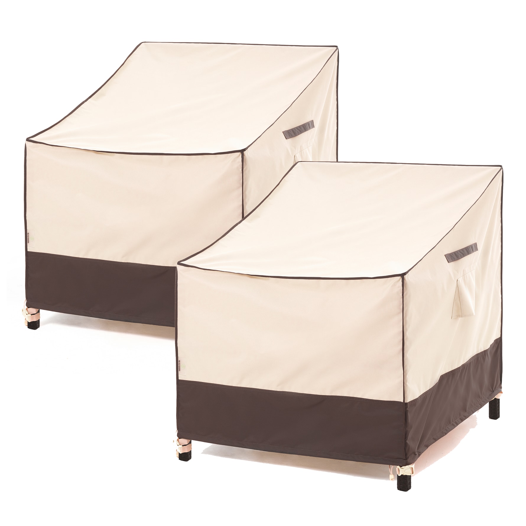 F&J Outdoors FJ Outdoors Premium Waterproof Outdoor Patio Two Pack Chair Covers