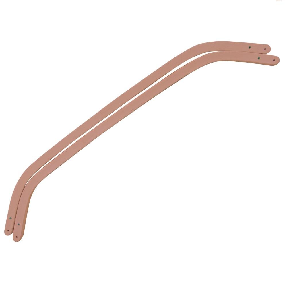 Quiet Glide QG6309CH Cherry Library Ladder Top Rung Dowel